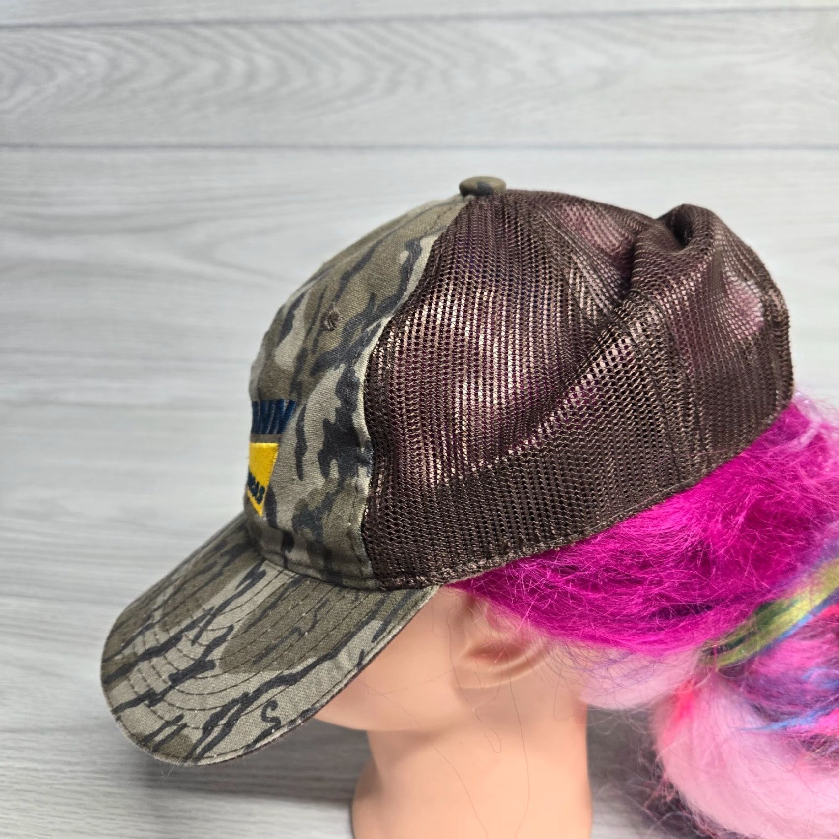 Logo 7 VINTAGE Beromann Americas Camo Logo Adjustable Hat Cap Adult Casual Size ONE SIZE - 4 Thumbnail