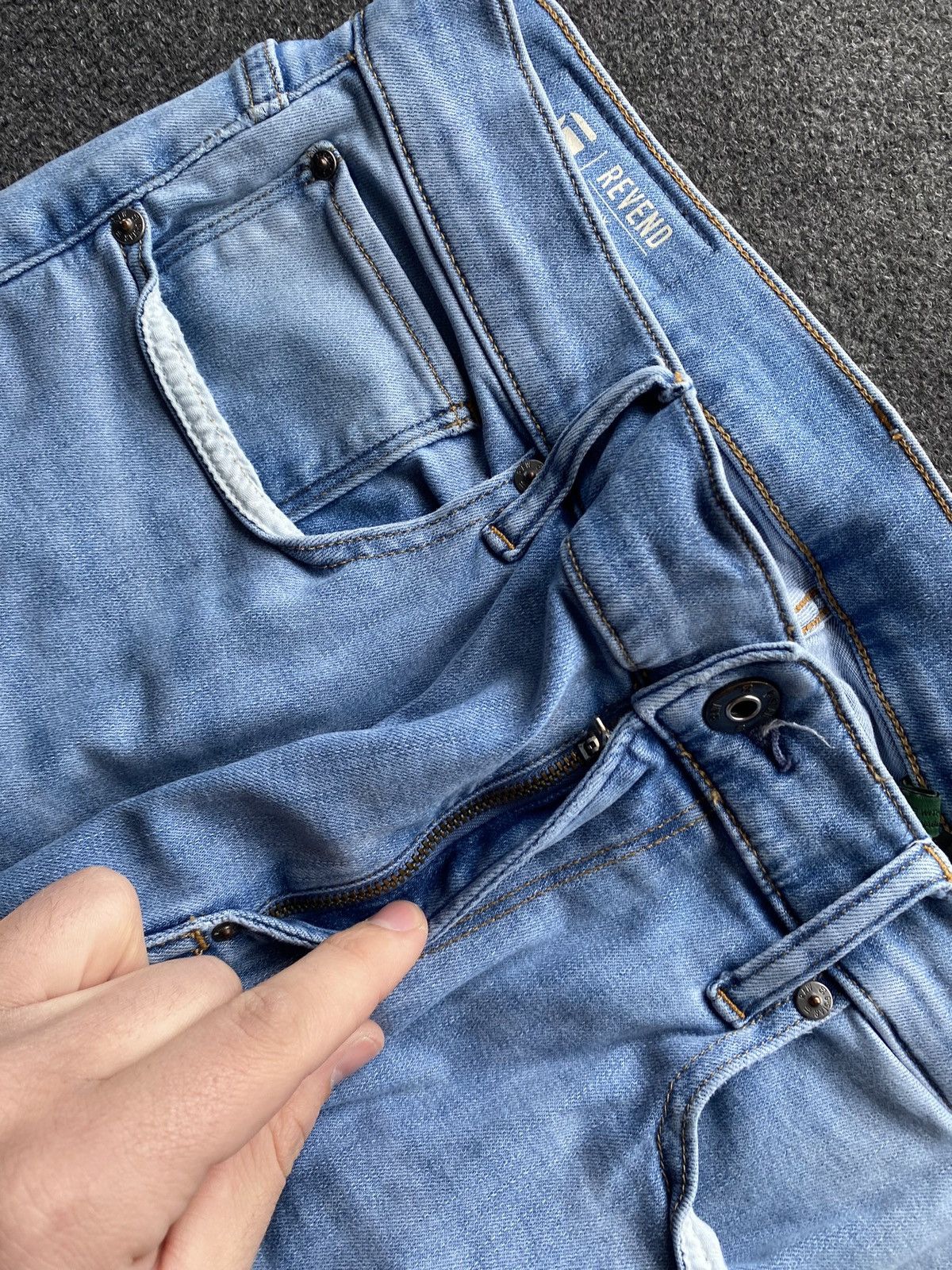 G-Star 🔥Opium Punk G Star Revend Skinny Men jeans y2k goth emo Size US 32 / EU 48 - 7 Thumbnail