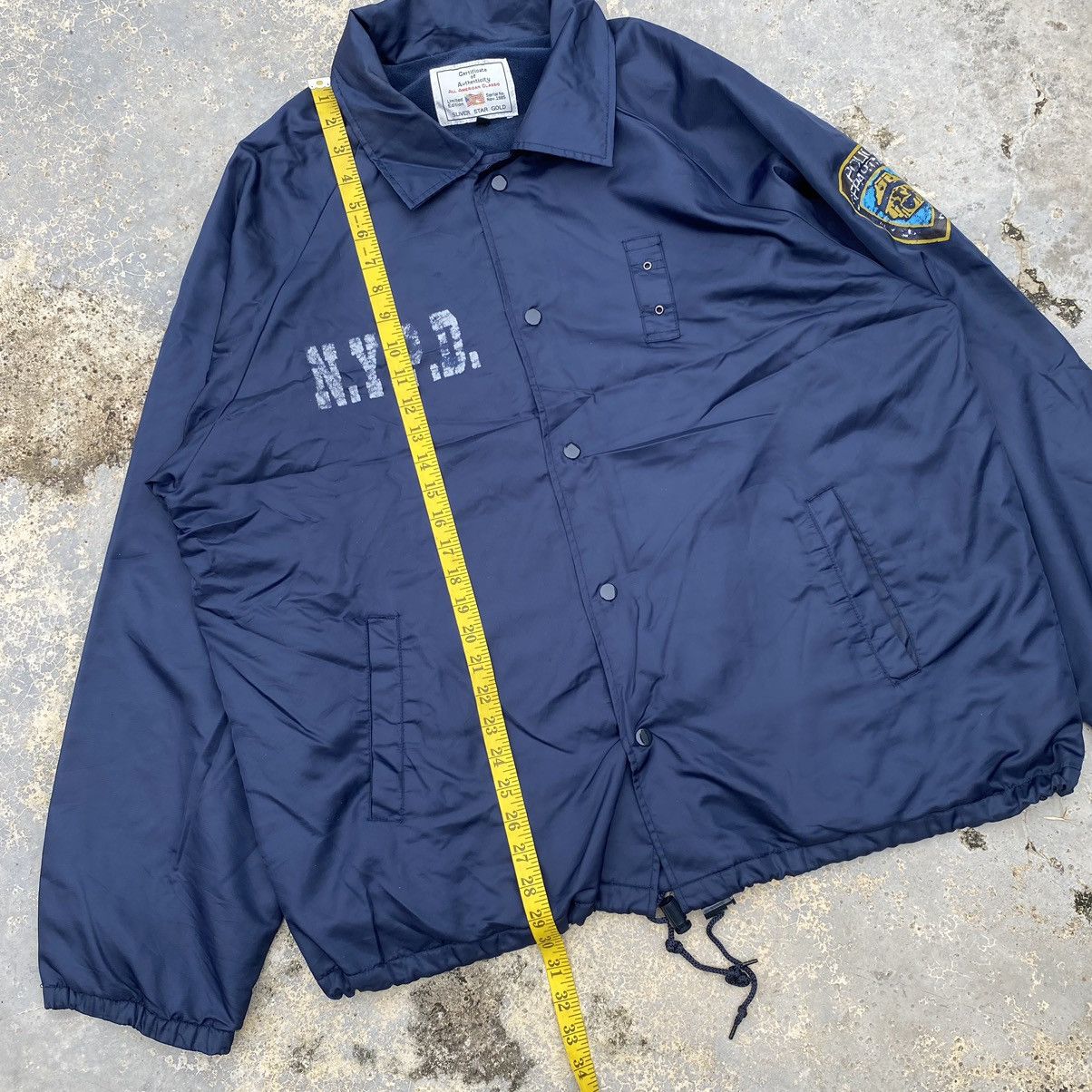 If Six Was Nine × Japanese Brand × Vintage vintage NYPD police department light coach jacket Size US XL / EU 56 / 4 - 19 Thumbnail