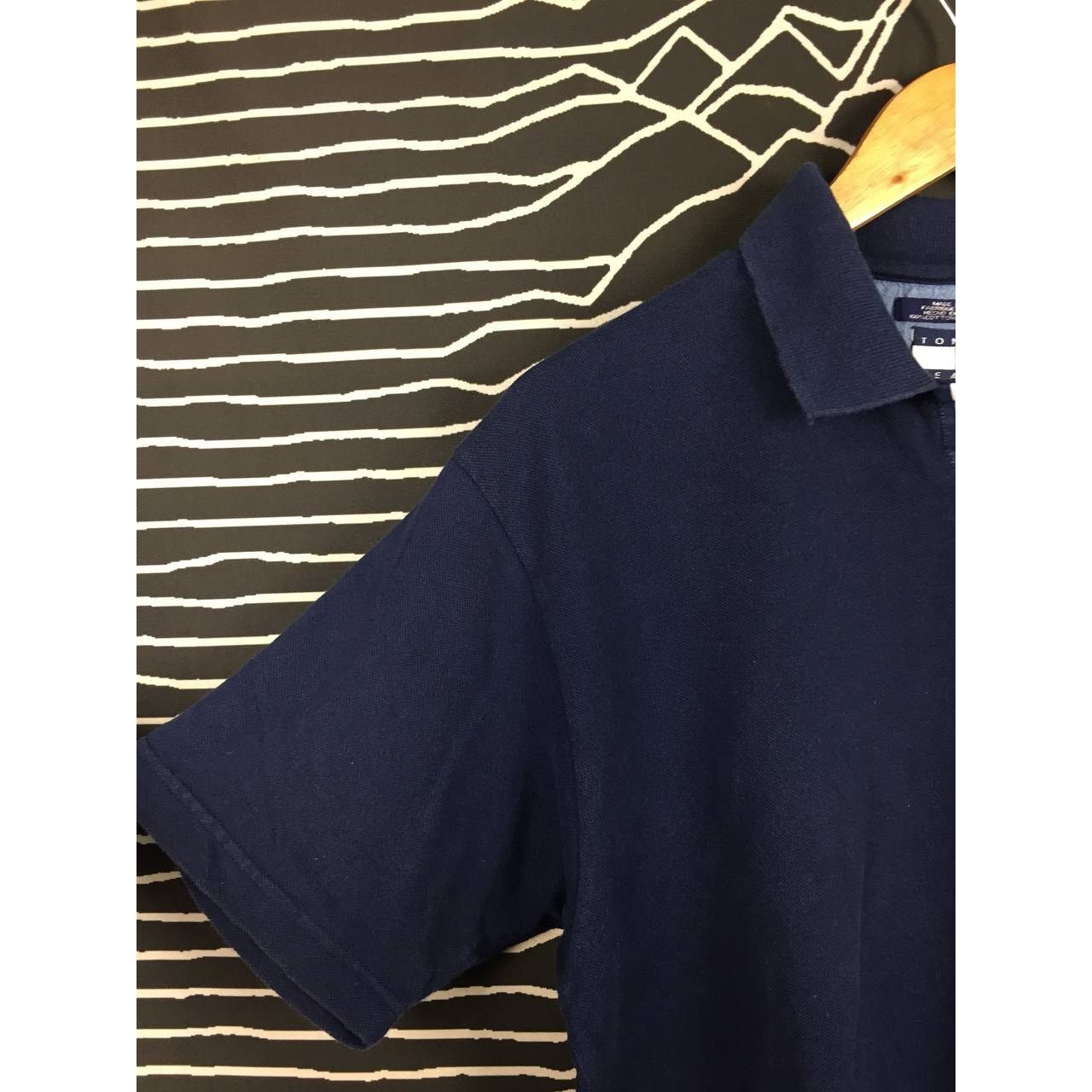 Tommy Hilfiger × Vintage Tommy Jeans Tommy Hilfiger Open Collar Polo Tee Size US S / EU 44-46 / 1 - 5 Thumbnail