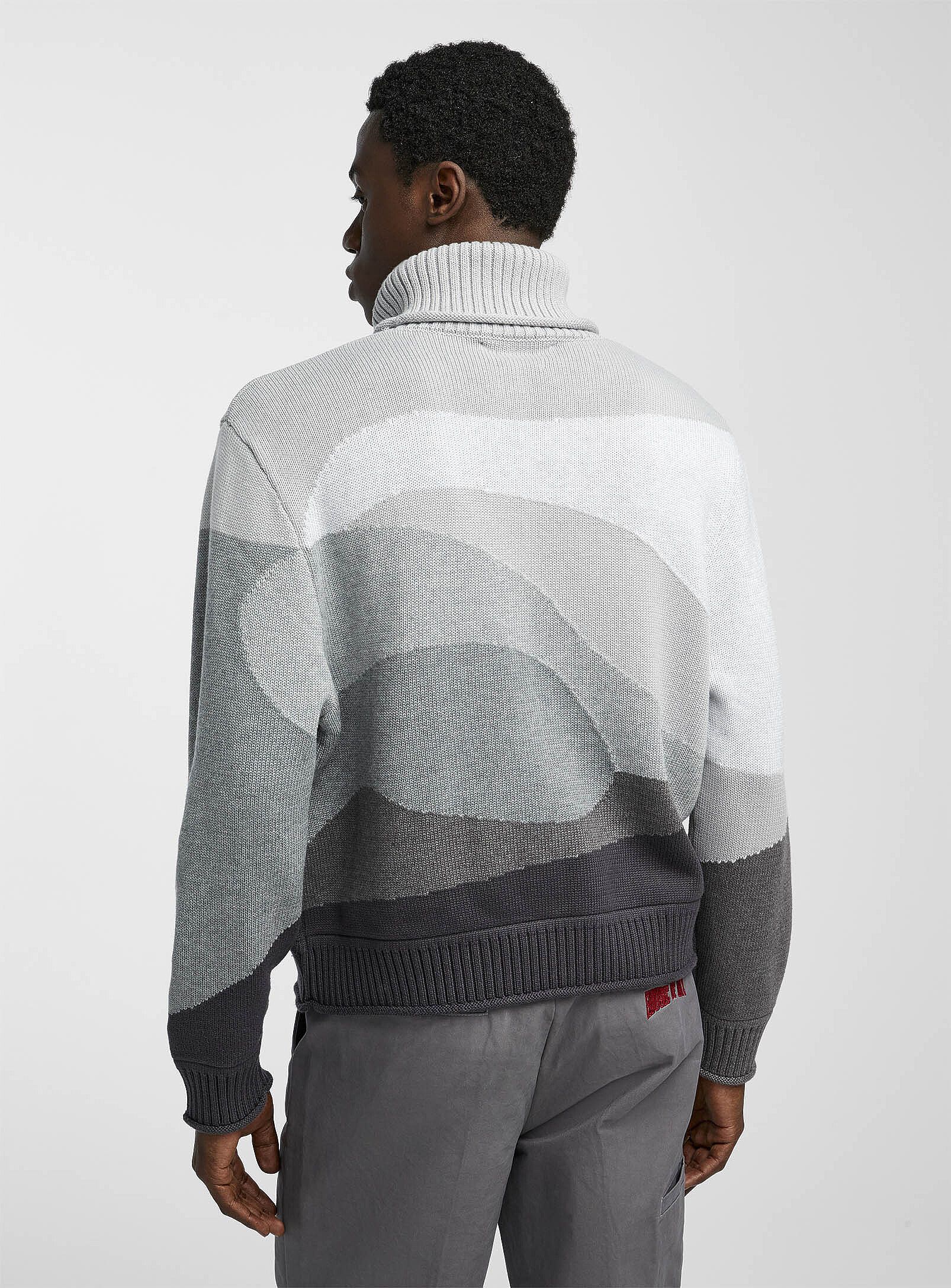 House of Sunny BNWT AW24 HOUSE OF SUNNY JACQUARD TURTLENECK SWEATER M Size US M / EU 48-50 / 2 - 12 Thumbnail