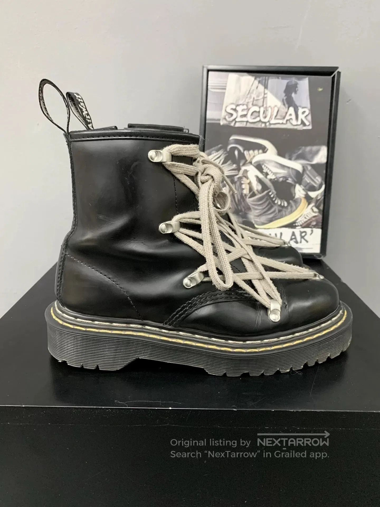 Rick Owens rick owens x dr.martens star short boots. Size US 6 / IT 36 - 2 Thumbnail