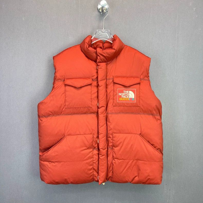 Gucci GucciPumpkin-colored north co-branded vest 2503-Nextarrow Size US XL / EU 56 / 4 - 1 Thumbnail