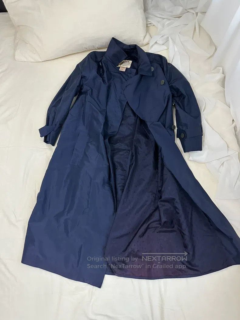 Hermes Hermes size F Trench Coat, Dark Blue Size M / US 6-8 / IT 42-44 - 1 Thumbnail