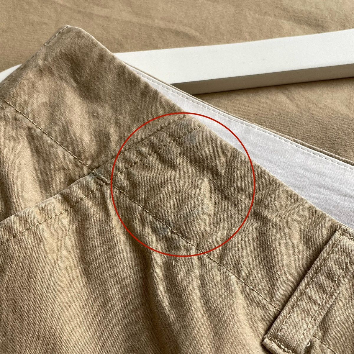 Japanese Brand × STILL BY HAND STILL BY HAND Japan Made Beige Chino Pants / Sz 3 Size US 34 / EU 50 - 10 Thumbnail