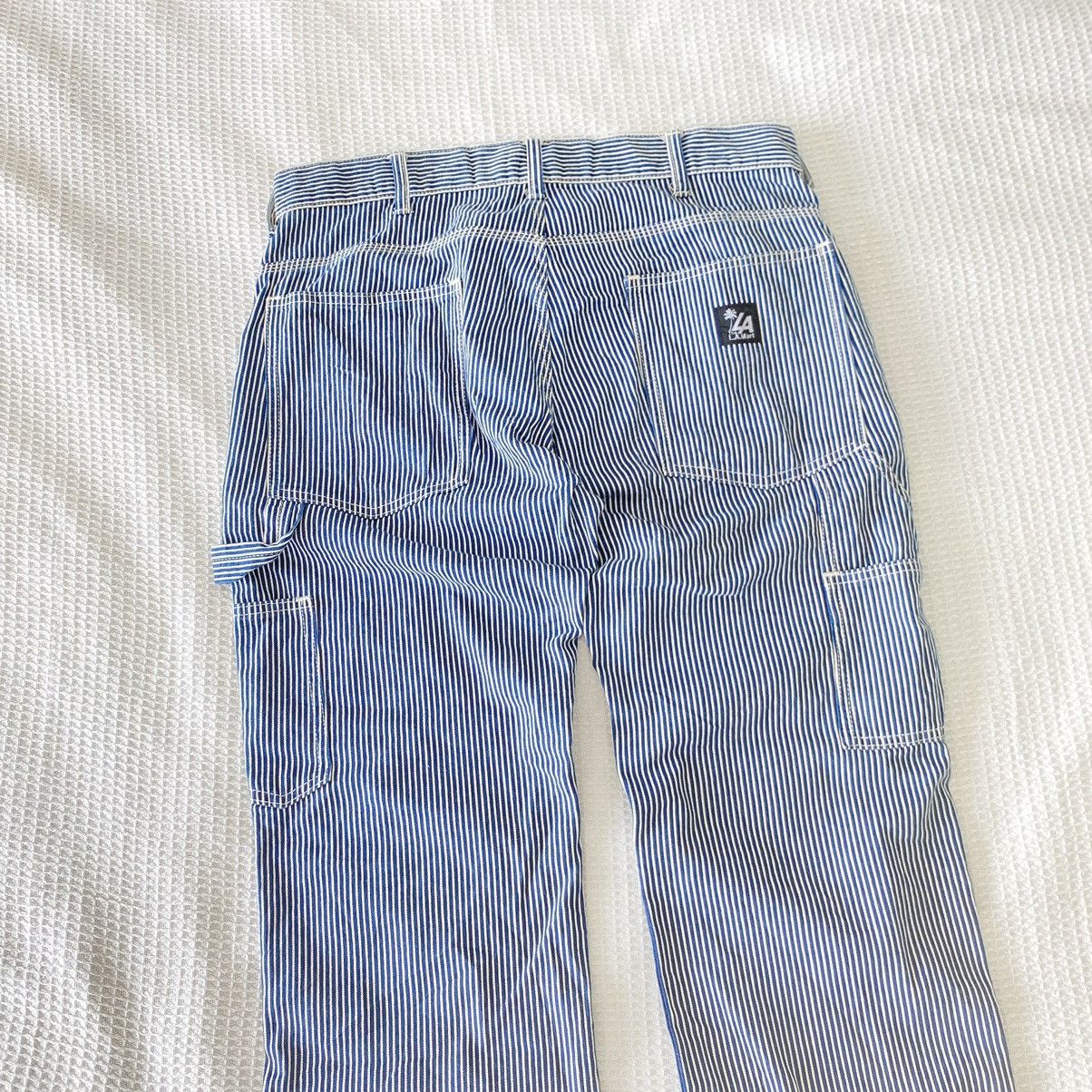 Japanese Brand Thrashed Vintage The L.A. Mart Workers ERD GRUNGE PANTS Size US 36 / EU 52 - 3 Thumbnail