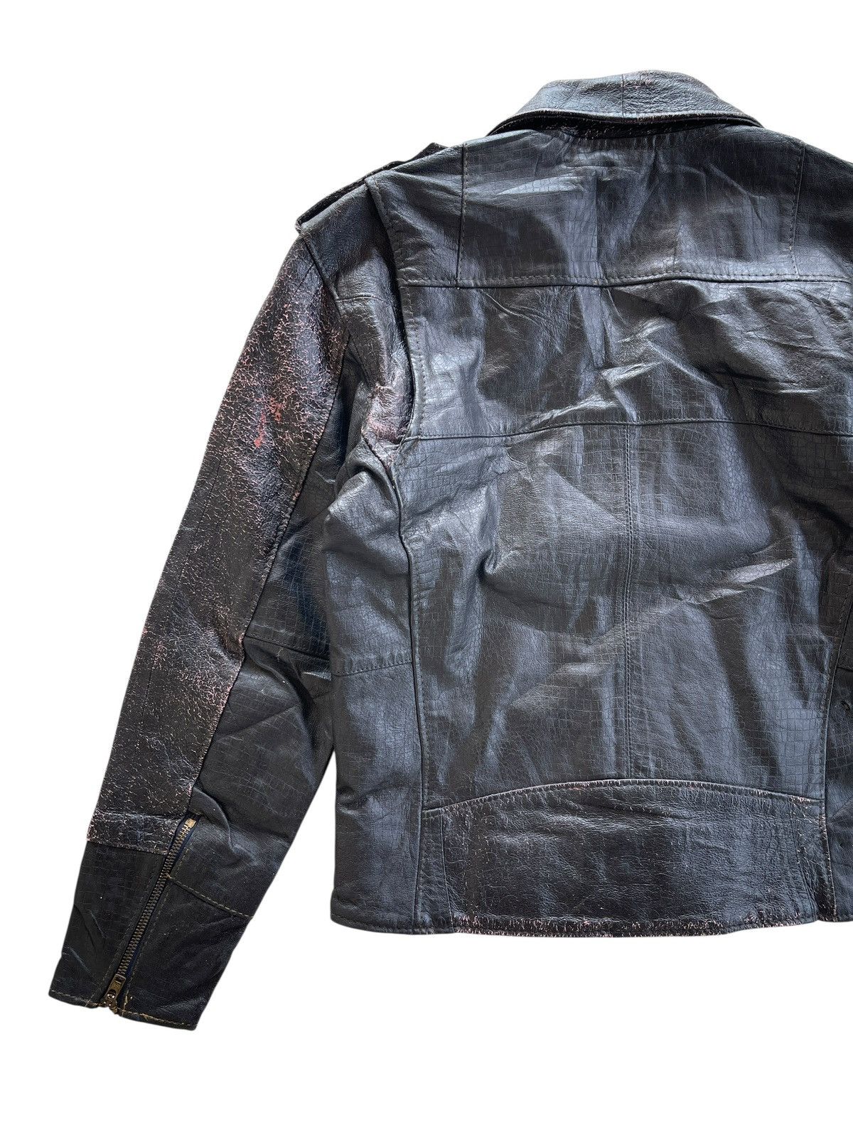Vintage 90s Brandon Thomas Double Colar Jacket Size US S / EU 44-46 / 1 - 11 Thumbnail