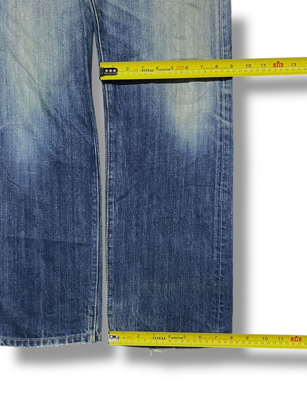 Levi's Vintage 02 Levi’s 505 Japan - Faded Wash, Distressed Denim Size US 34 / EU 50 - 20 Thumbnail