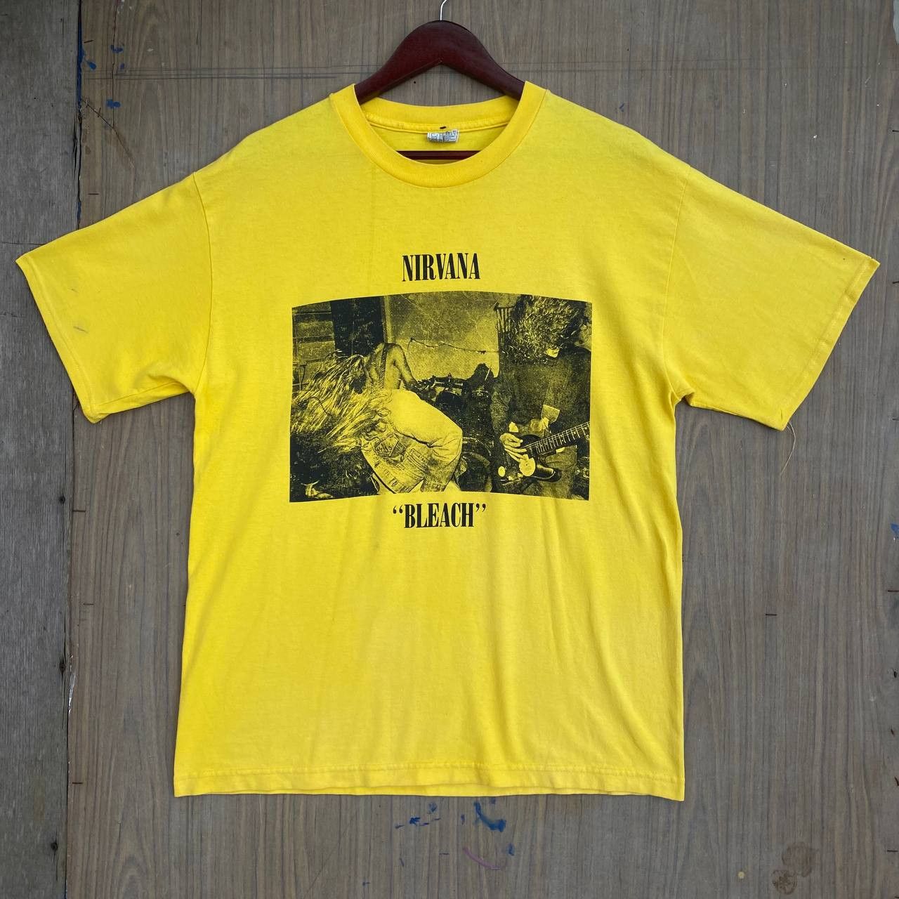Band Tees × Vintage Vintage Nirvana Bleach Sup Pop Tee Size US L / EU 52-54 / 3 - 1 Thumbnail