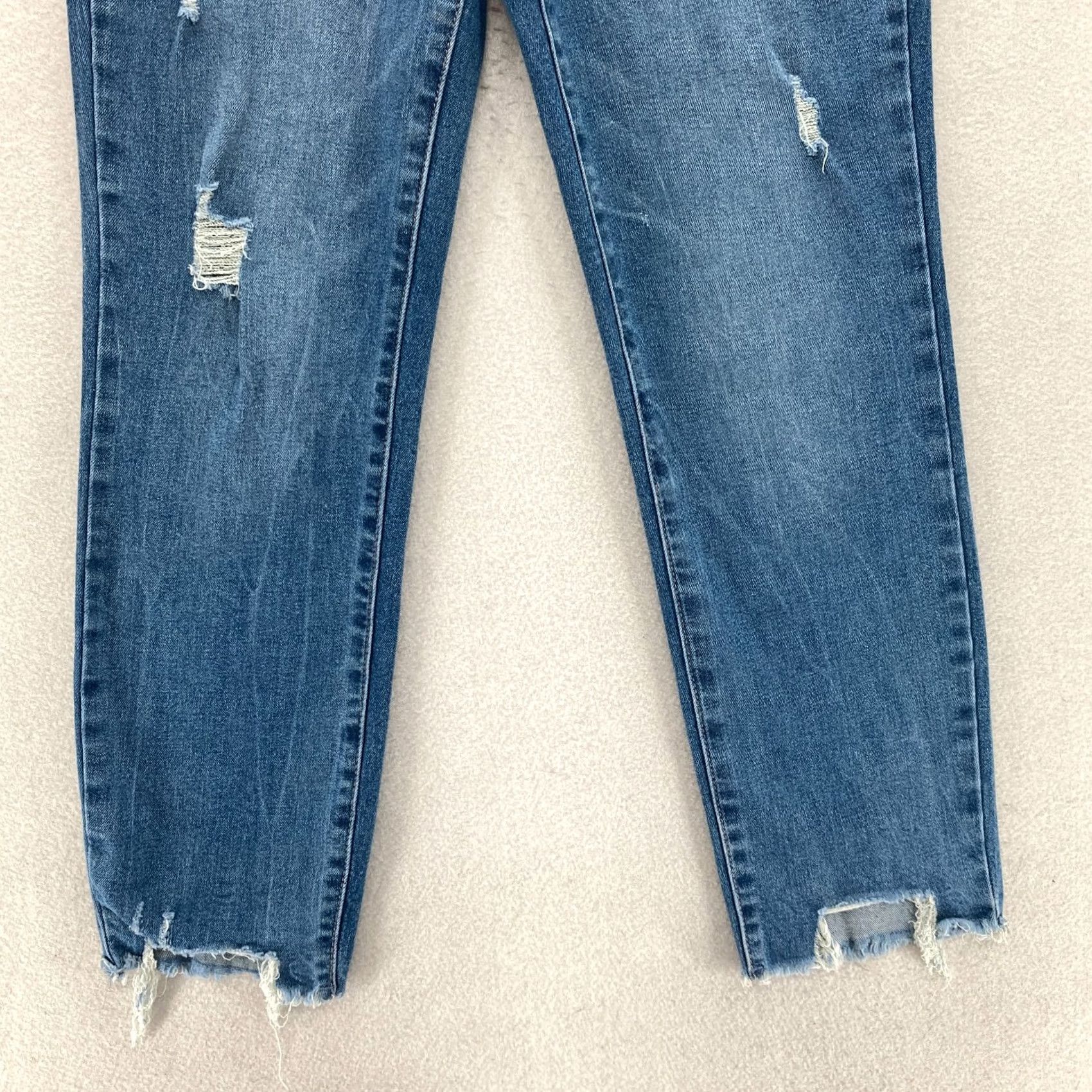 Nicole Miller Nicole Miller Soho Slim Ankle Jeans Women's 4 Blue Stretch Denim High Rise Y2K Size 28" / US 6 / IT 42 - 3 Thumbnail