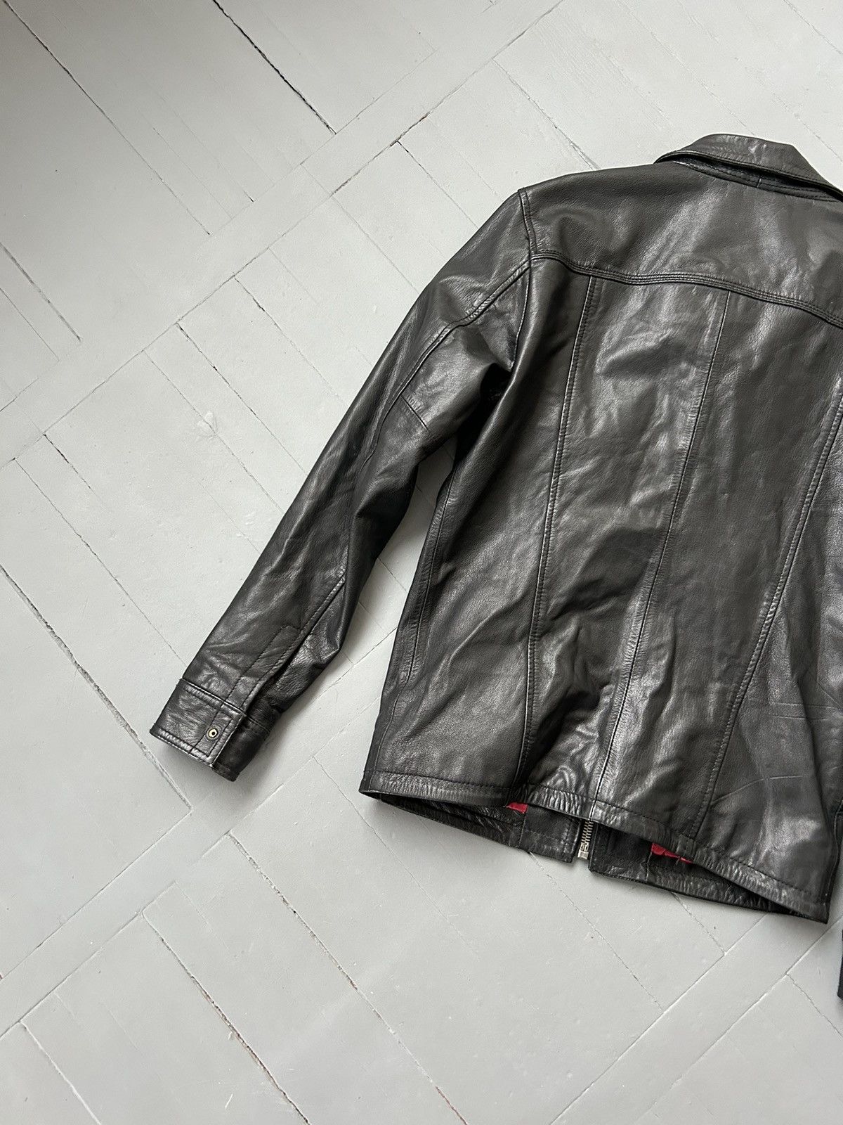 Leather × Superdry Superdry leather jacket vintage Size US S / EU 44-46 / 1 - 8 Thumbnail