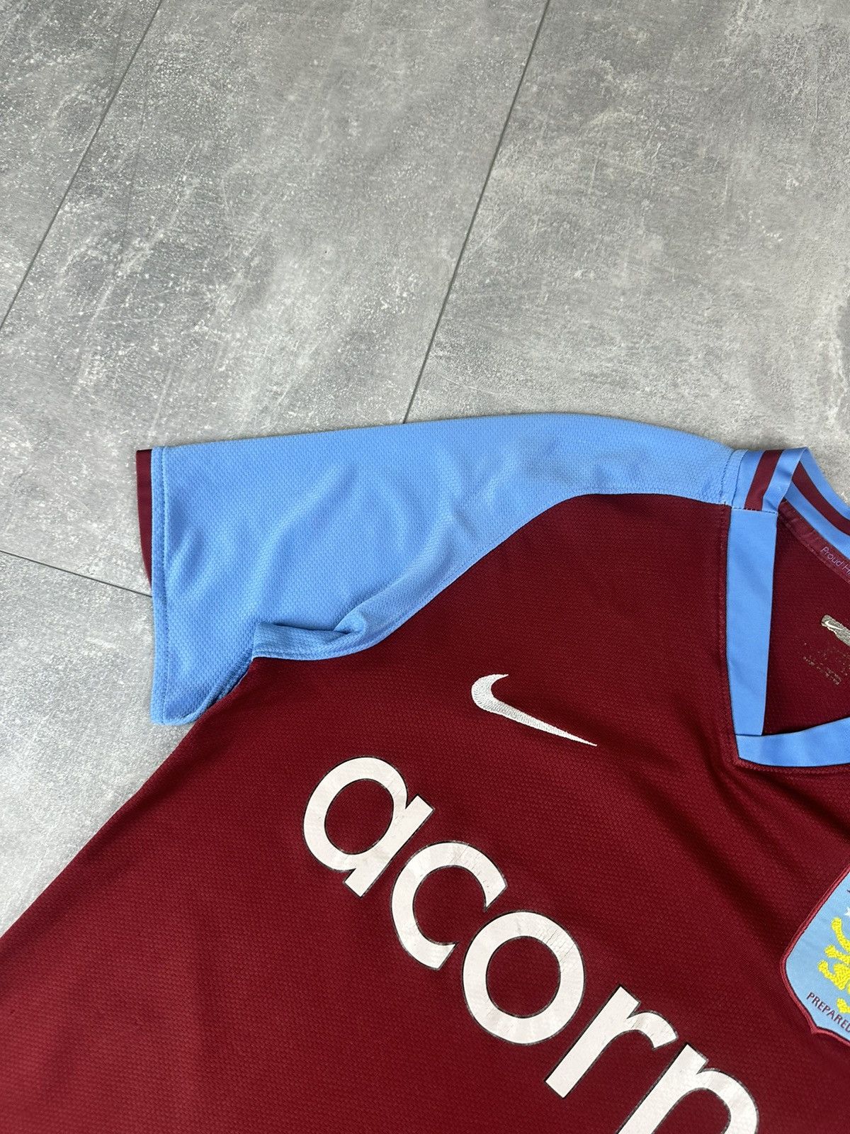 Nike Nike Aston Villa 2008/09 Home Soccer Football Jersey Size US S / EU 44-46 / 1 - 16 Thumbnail