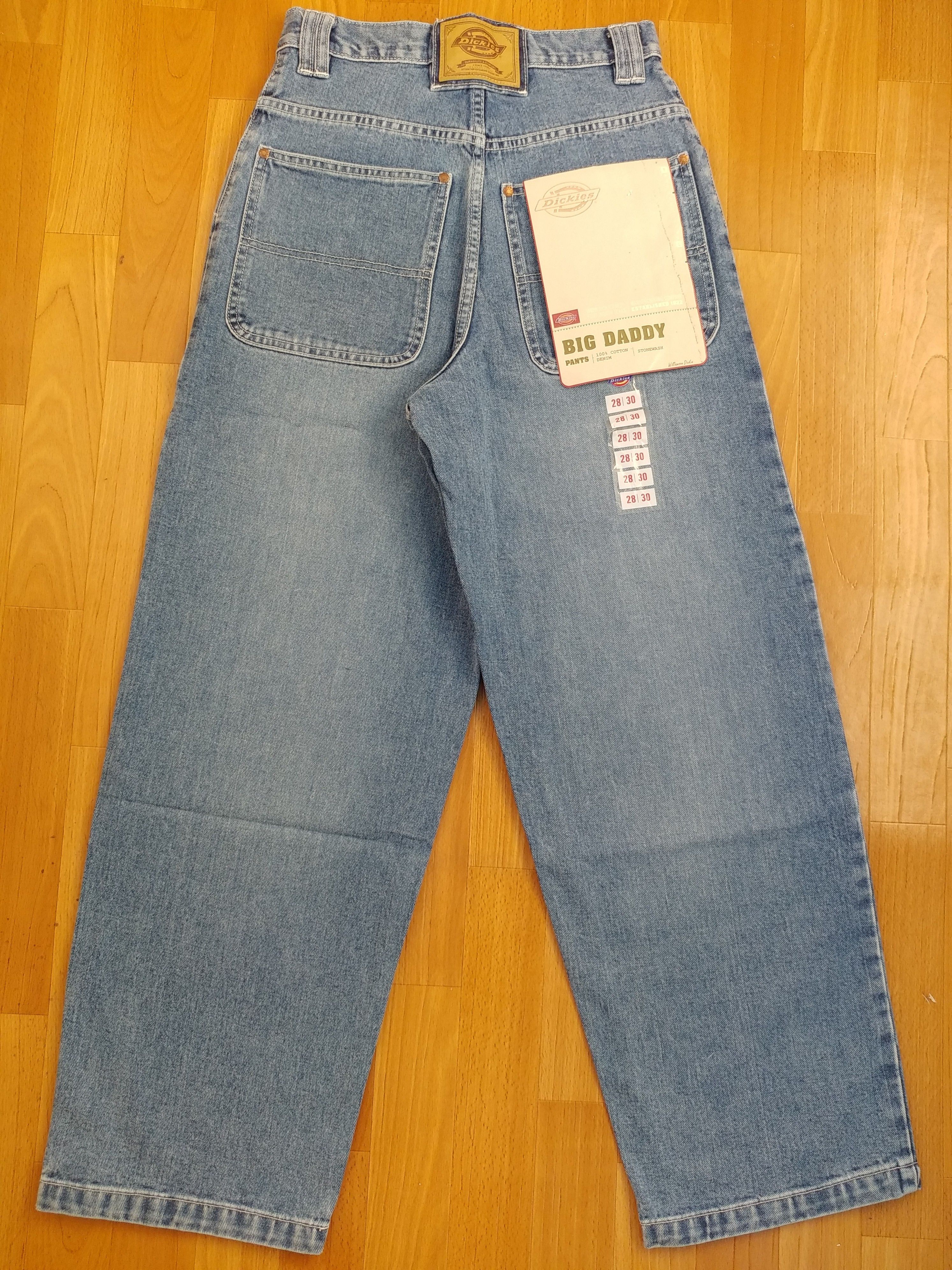 Dickies Dickies jeans, vintage baggy Big Daddy hip hop 90s skater 28 Size US 28 / EU 44 - 3 Thumbnail