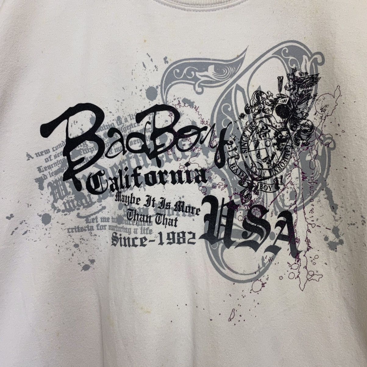 Japanese Brand × Vintage × Welcome Skateboards RARE!! Vintage Badboy Big Logo Crewneck Sweatshirt Size M Size US M / EU 48-50 / 2 - 5 Thumbnail