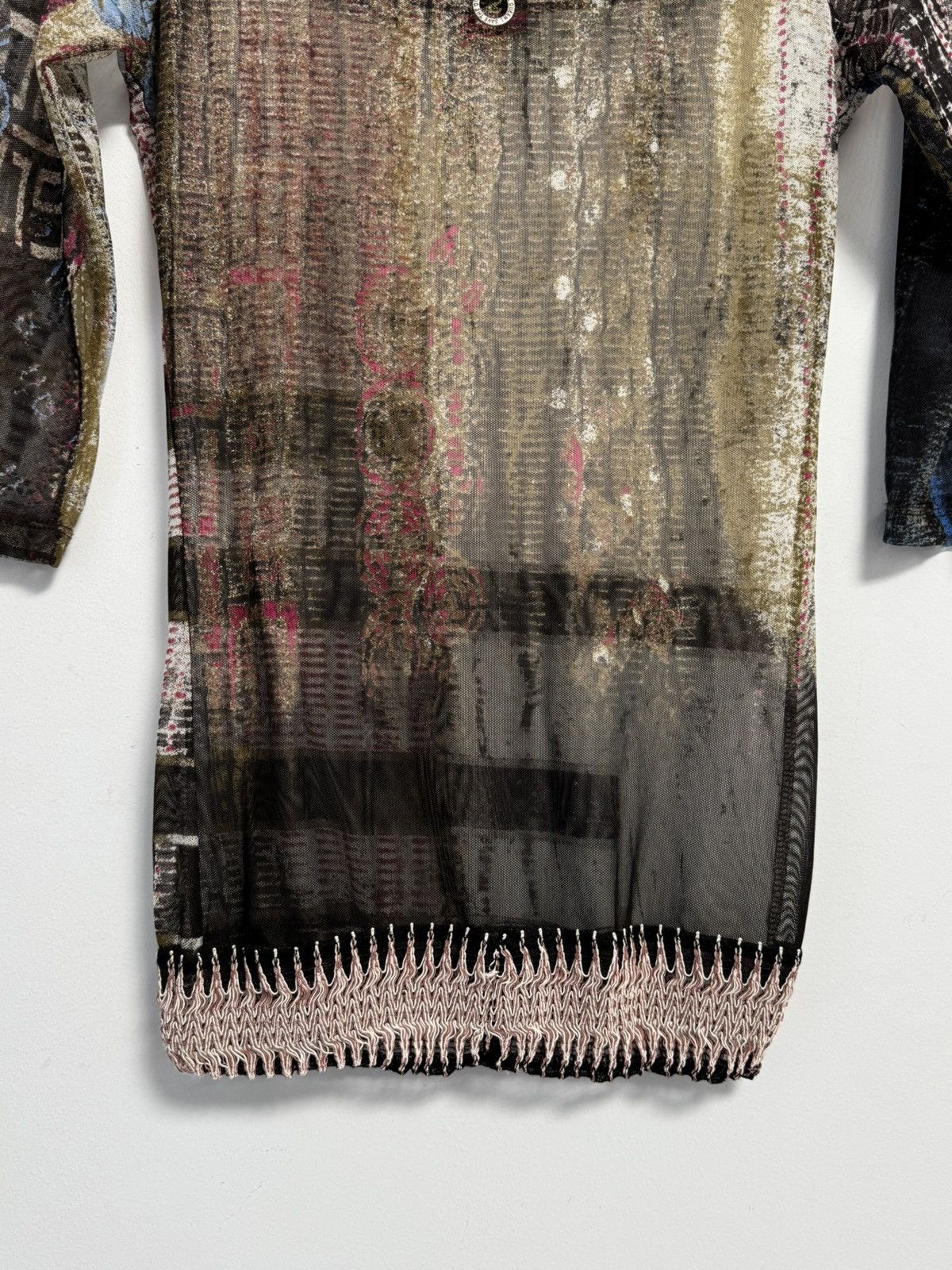 Other Save The Queen 90's Majestic Fishbones Abstract Print Lace Size S / US 4 / IT 40 - 14 Thumbnail