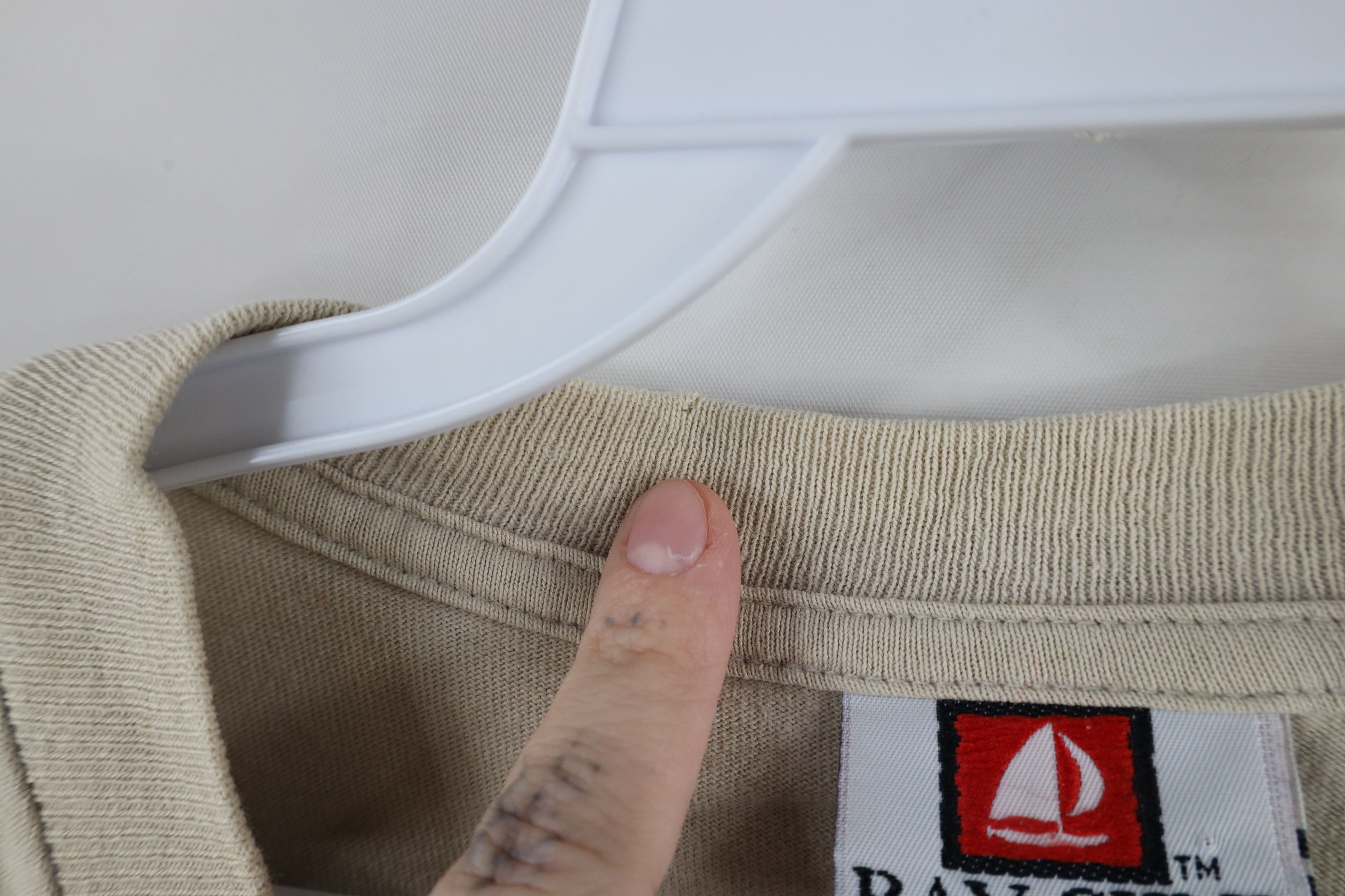 Vintage Vintage 90s Streetwear Out Pittsburgh T-Shirt Beige USA Size US XL / EU 56 / 4 - 12 Thumbnail
