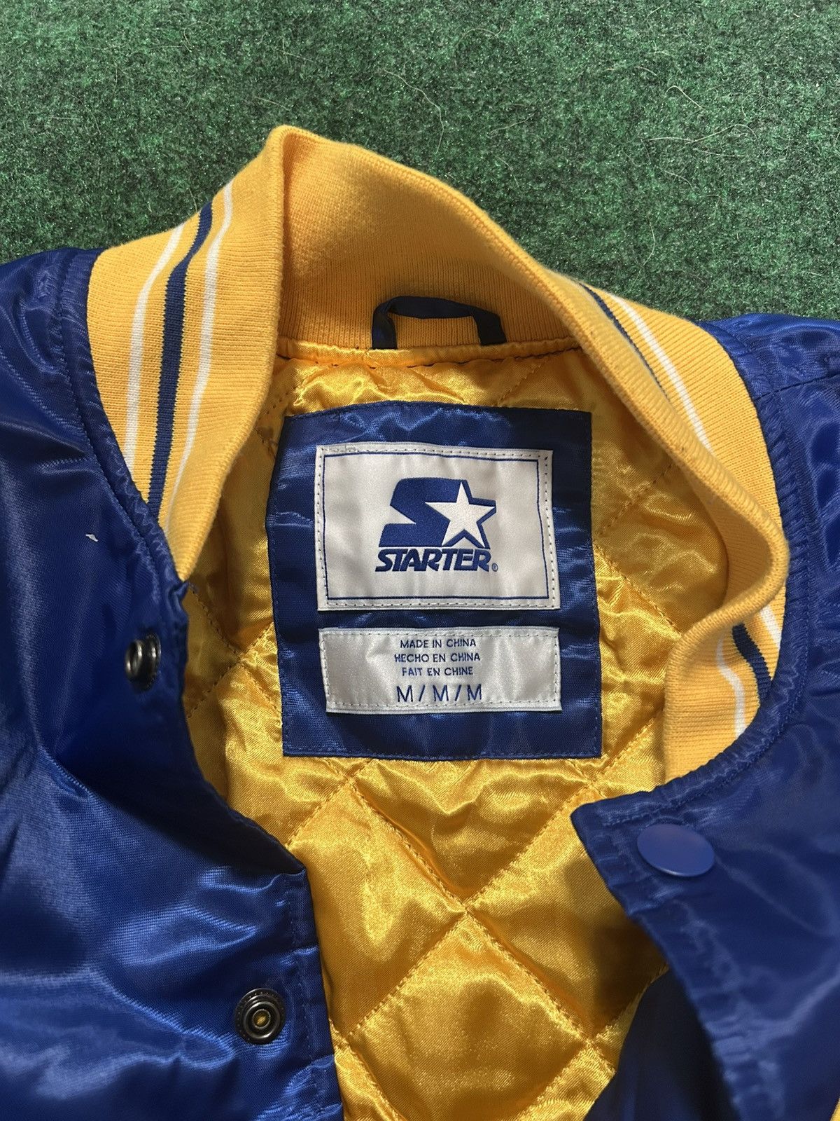 Starter Vintage Golden State Warriors Starter Jacket Size US M / EU 48-50 / 2 - 4 Thumbnail