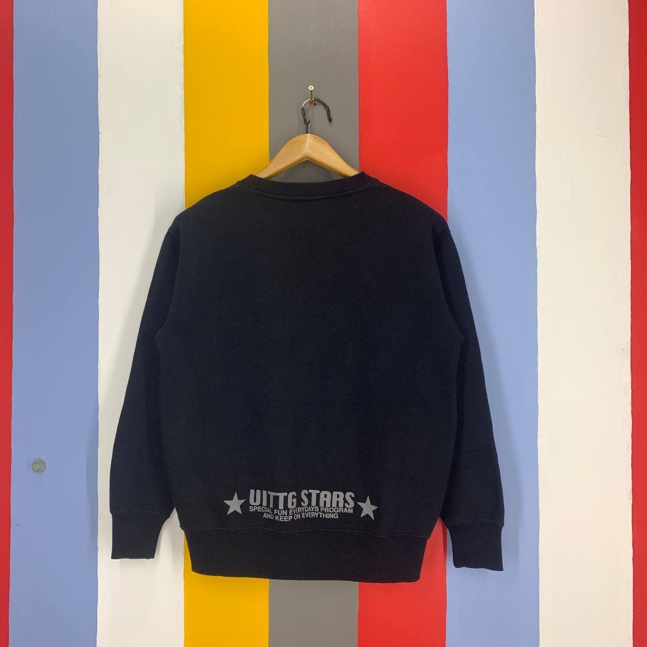 Japanese Brand UITTG BABY Crew Neck Sweatshirt #2455/AK Size US M / EU 48-50 / 2 - 9 Thumbnail