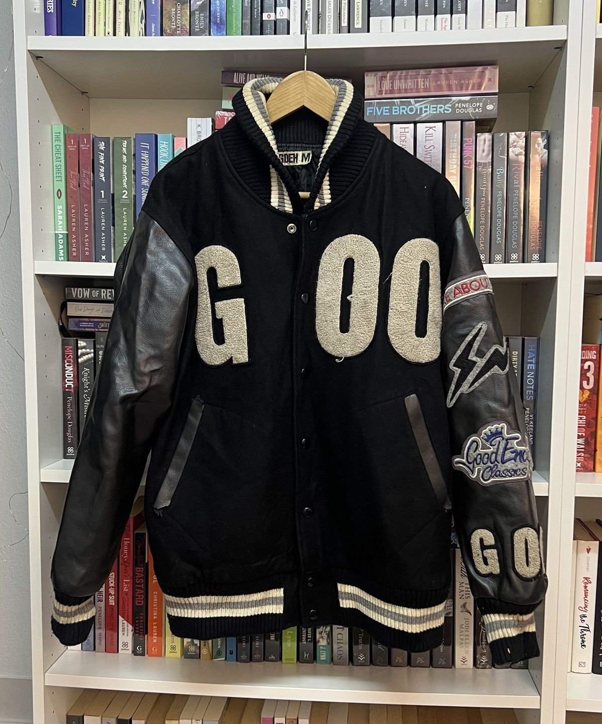 グッドイナフ GOODENOUGH スタジャン VIRSITY JACKET グッドイナフ GOODENOUGH スタジャン VIRSITY JACKET