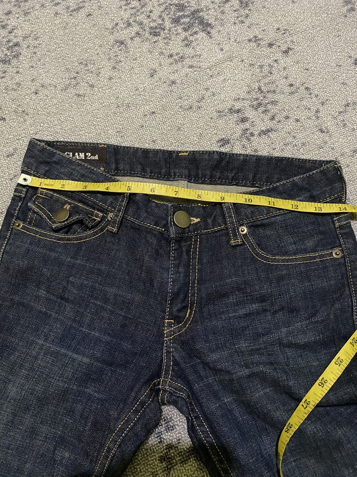 Hysteric Glamour Y2k Glam 2nd flare jeans Size 28" / US 6 / IT 42 - 9 Thumbnail