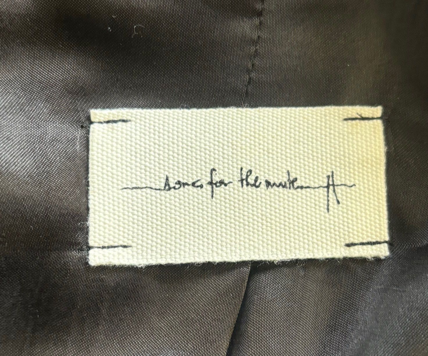 Song For The Mute Song for the mute Jacket black Size 52 Size 42R - 7 Thumbnail