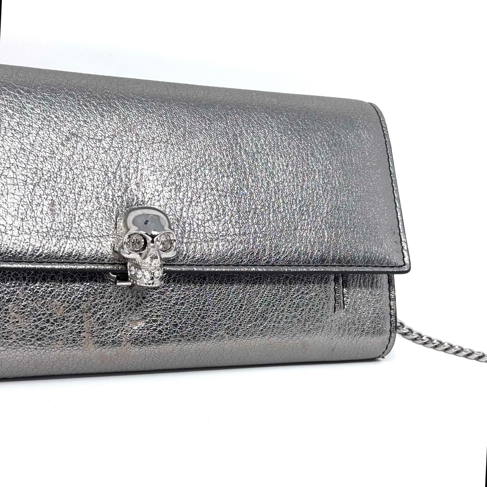 Alexander McQueen Alexander McQueen Chain Wallet Size ONE SIZE - 21 Thumbnail