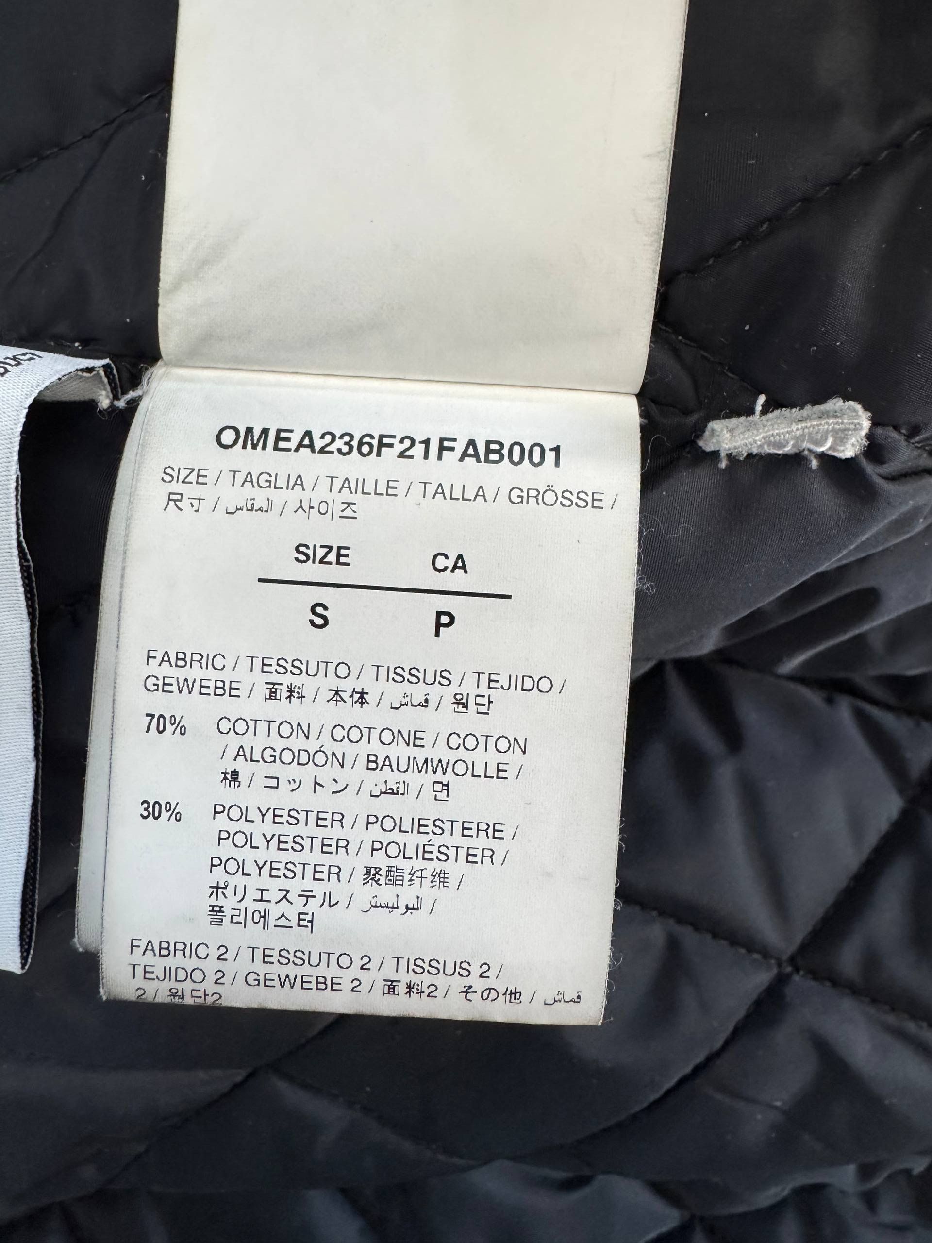 Off-White Off-White Jacket-Shirt Flannel Hooded RARE Size US S / EU 44-46 / 1 - 10 Thumbnail