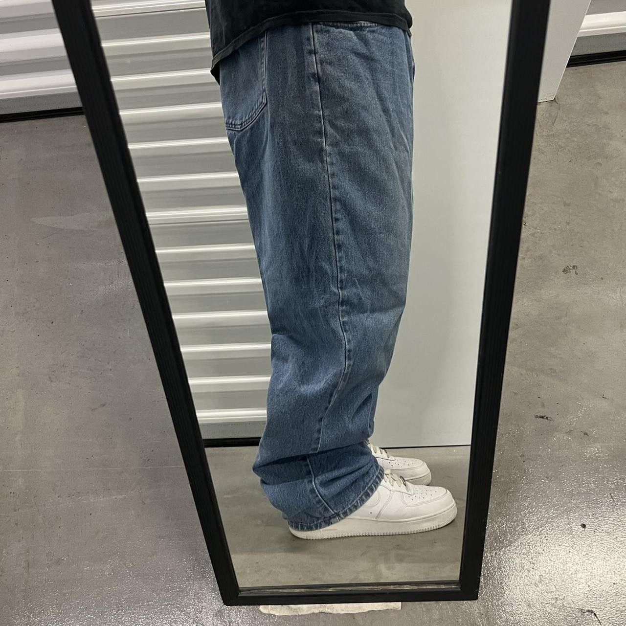 Vintage Vintage Y2K/2000s Baggy Faded Glory Skater Style Denim jeans! Size US 42 / EU 58 - 2 Thumbnail