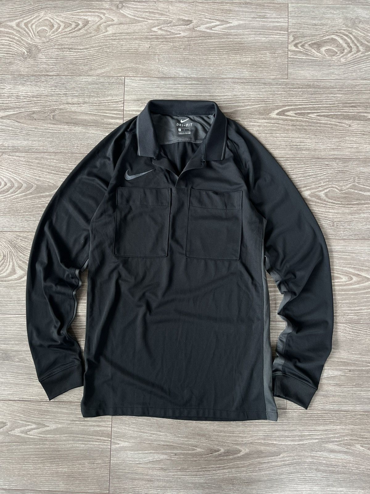 Nike Nike Dri-Fit Referee LS Jersey Long sleeve Knit Swoosh Logo Size US S / EU 44-46 / 1 - 4 Thumbnail