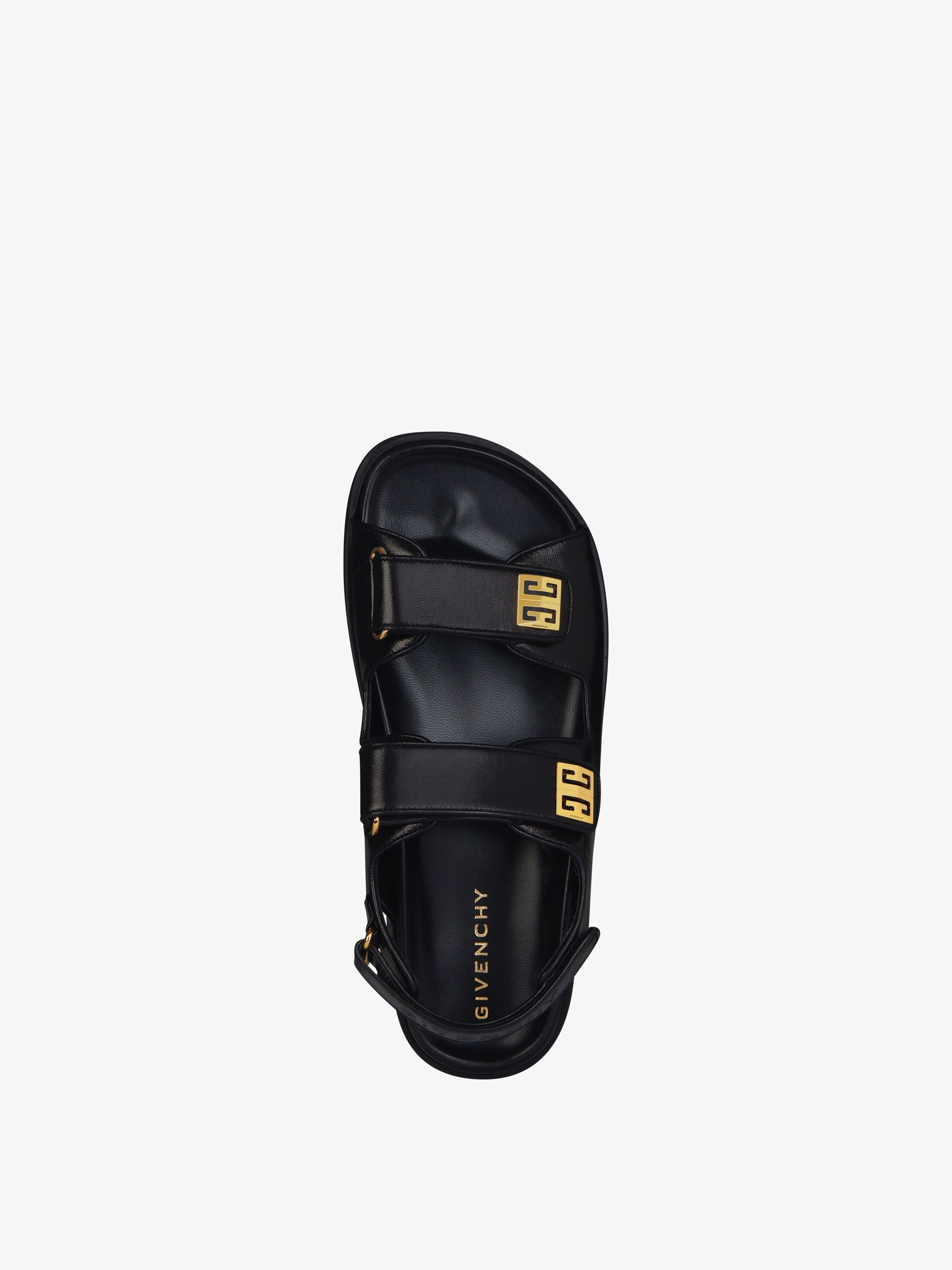 Givenchy o1srvl11e0925 4G Sandals in Black Size US 10 / EU 43 - 4 Thumbnail