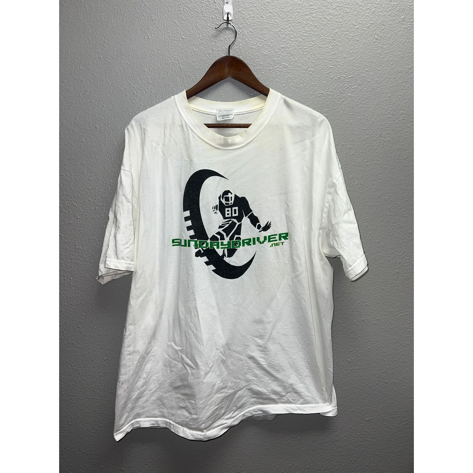 Port Authority Vintage Donald Driver Shirt Sunday Driver Tee Yellowed XL Size US XL / EU 56 / 4 - 1 Thumbnail