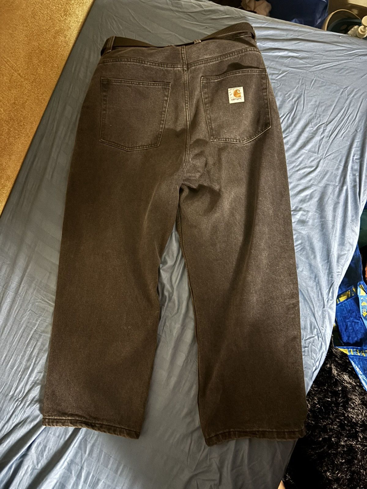 Carhartt Carhatt Brandon Pants (Black) Size US 34 / EU 50 - 2 Thumbnail