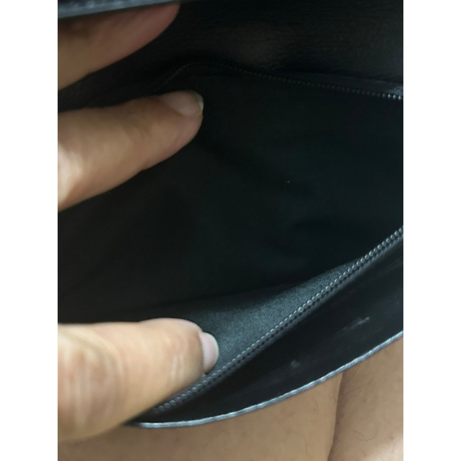 Givenchy Givenchy Gentlemen Long Wallet Black Leather Bifold Vintage Size ONE SIZE - 7 Thumbnail