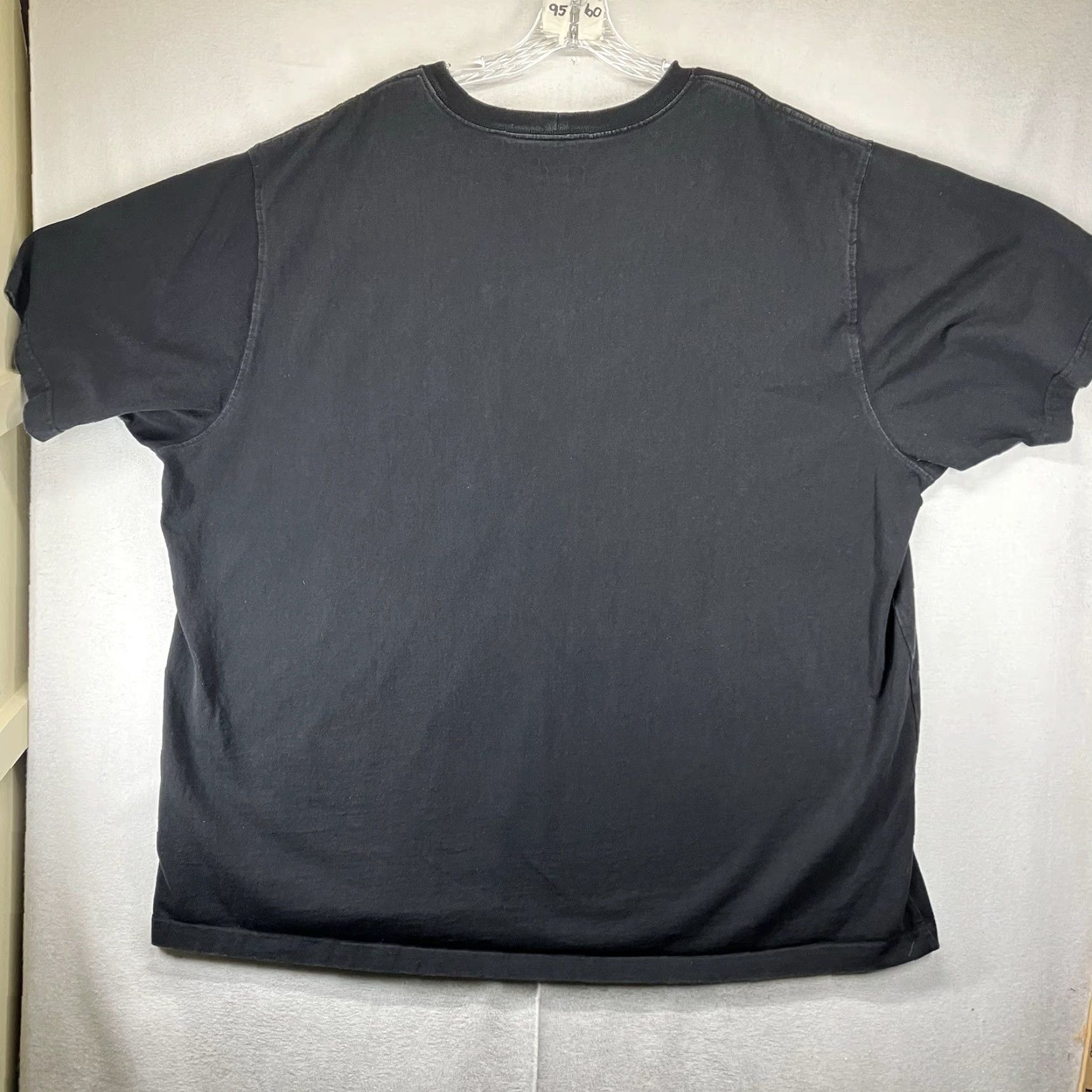 Carhartt Carhartt Mens T-Shirt 3XL Short Sleeve All Cotton Faded Black Crew Neck Logo Relaxed Fit 2010s Black Shirt Mens Size US XXL / EU 58 / 5 - 2 Thumbnail