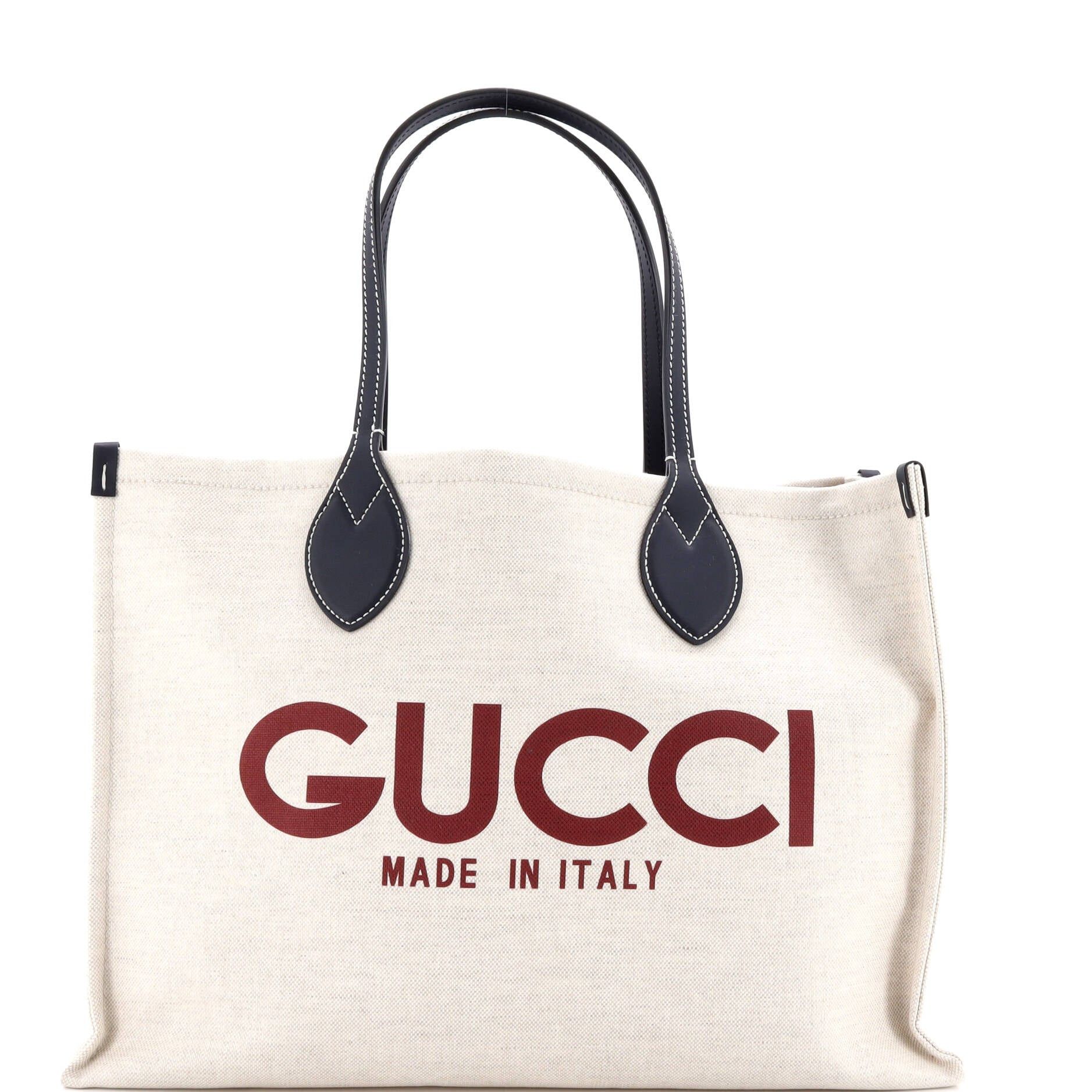 Gucci Logo Shopper Tote Size ONE SIZE - 1 Thumbnail