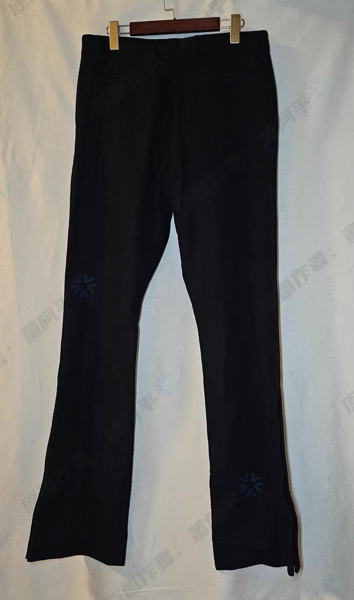 Amiri AMIRI black wool flare pants Q4 Size US 36 / EU 52 - 2 Thumbnail