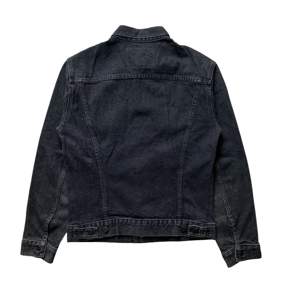 Levi's Vtg 90s Levi's Denim Jacket Black Wash Size US M / EU 48-50 / 2 - 8 Thumbnail