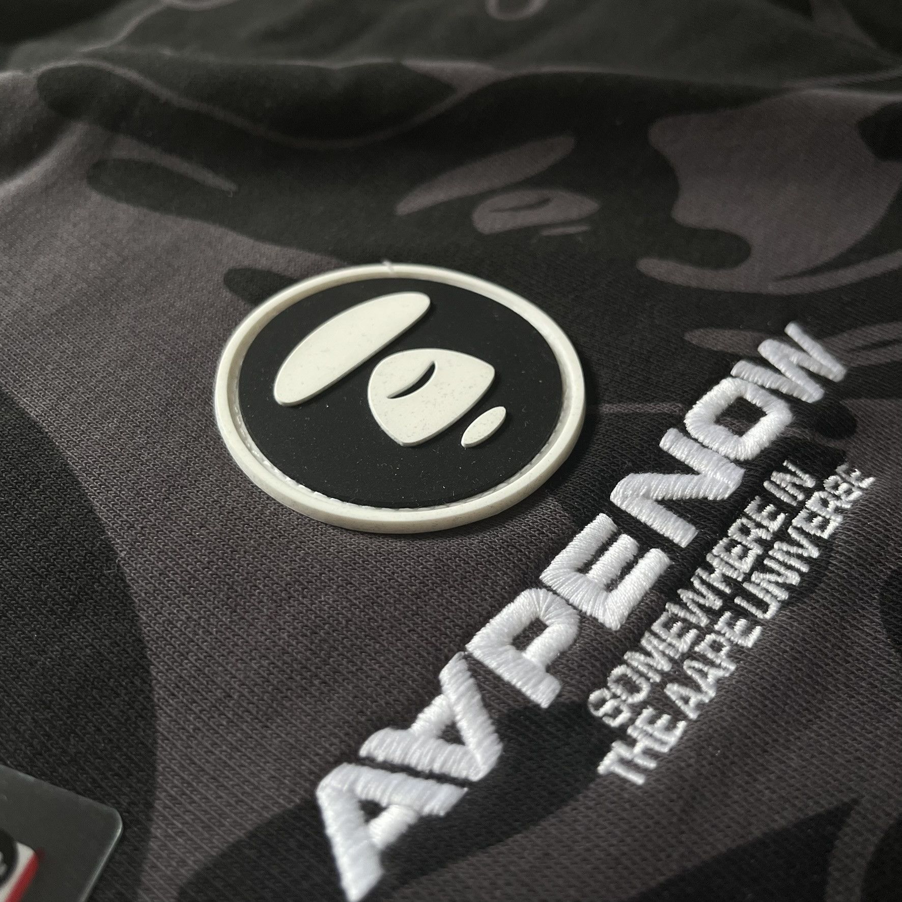 Aape AAPE By Bathing Ape Now Silicon Badge Camo Crewneck Size US M / EU 48-50 / 2 - 5 Thumbnail