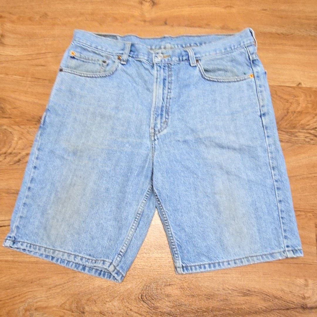 Levi's Levi's 505 Denim Shorts Light Wash Classic Blue 36 Size US 36 / EU 52 - 6 Thumbnail
