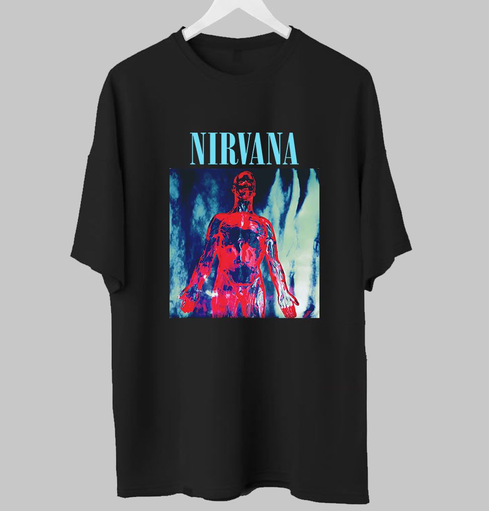 Band Tees Nirvana Alternative Rock Band T-shirt Tee for Fans Size US L / EU 52-54 / 3 - 1 Thumbnail