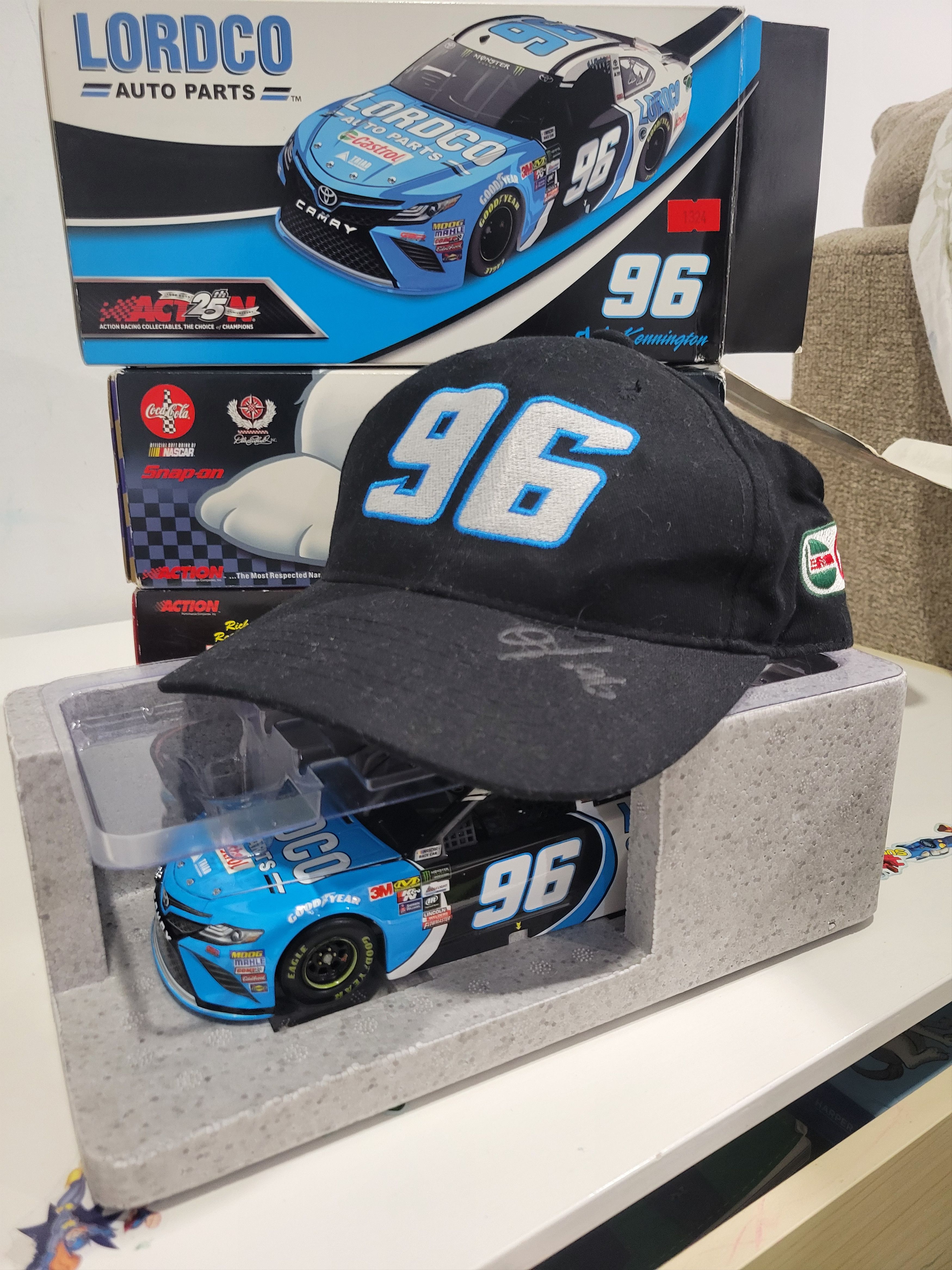 Other DJ Kennington#96 2017 Nascar Stock Car 1:24 Diecast RARE Size ONE SIZE - 1 Thumbnail