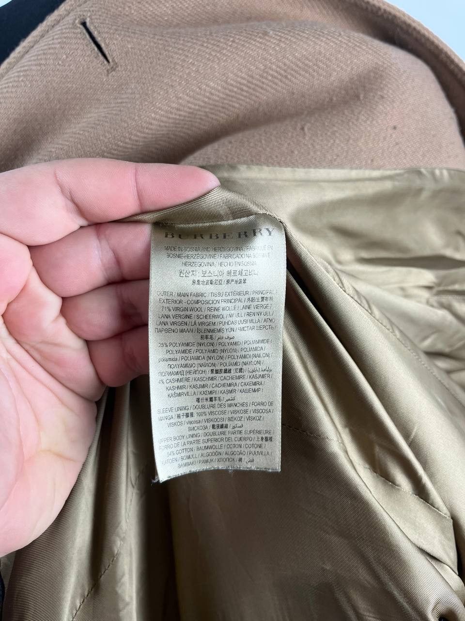 Burberry Burberry London Wool Cashmere Coat Jacket Size UK 2 XXS Size XXS / US 00 / IT 34 - 18 Thumbnail