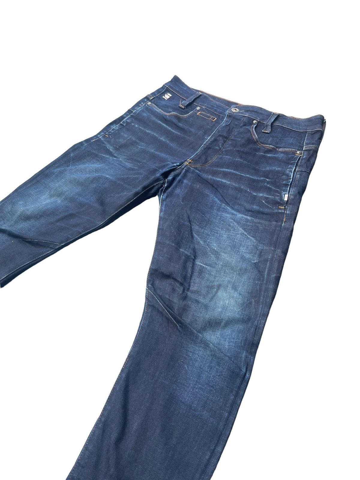 G-Star G Star Raw 3 D Slim Fit Denim Size US 32 / EU 48 - 2 Thumbnail