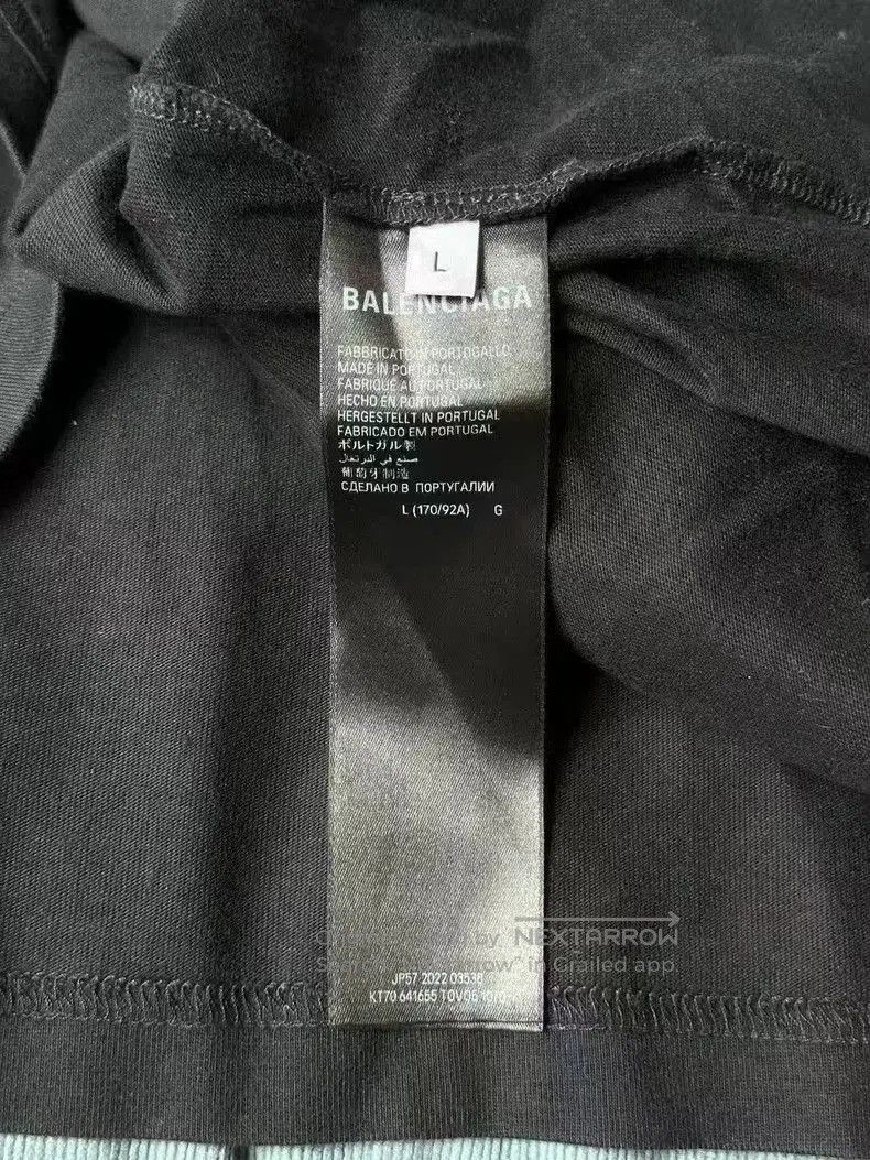Balenciaga Balenciaga Graffiti Shadow Short Sleeve. Size US L / EU 52-54 / 3 - 4 Thumbnail