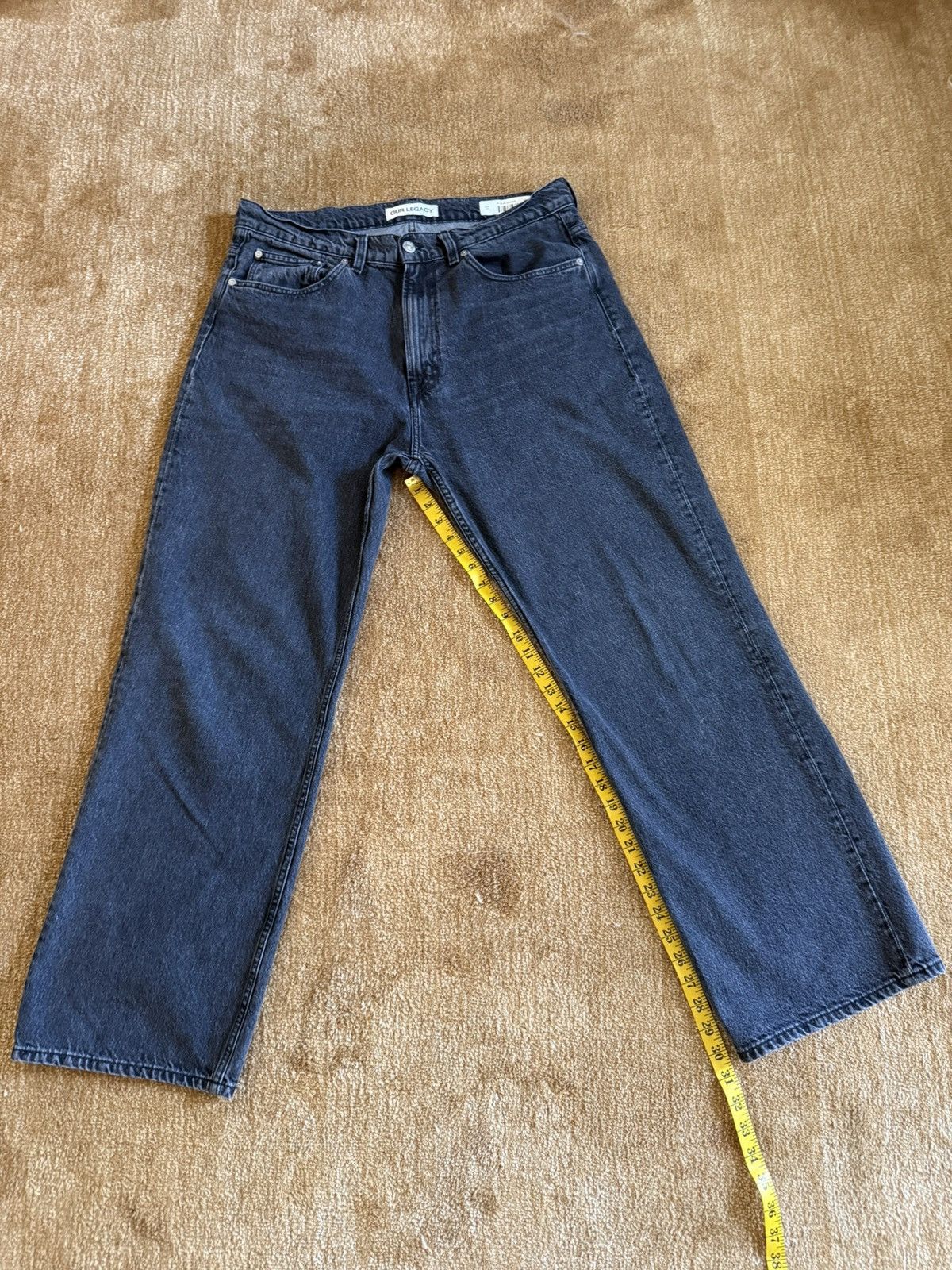 Our Legacy Our Legacy Third Cut Super Gray Wash - Like New Size US 34 / EU 50 - 5 Thumbnail