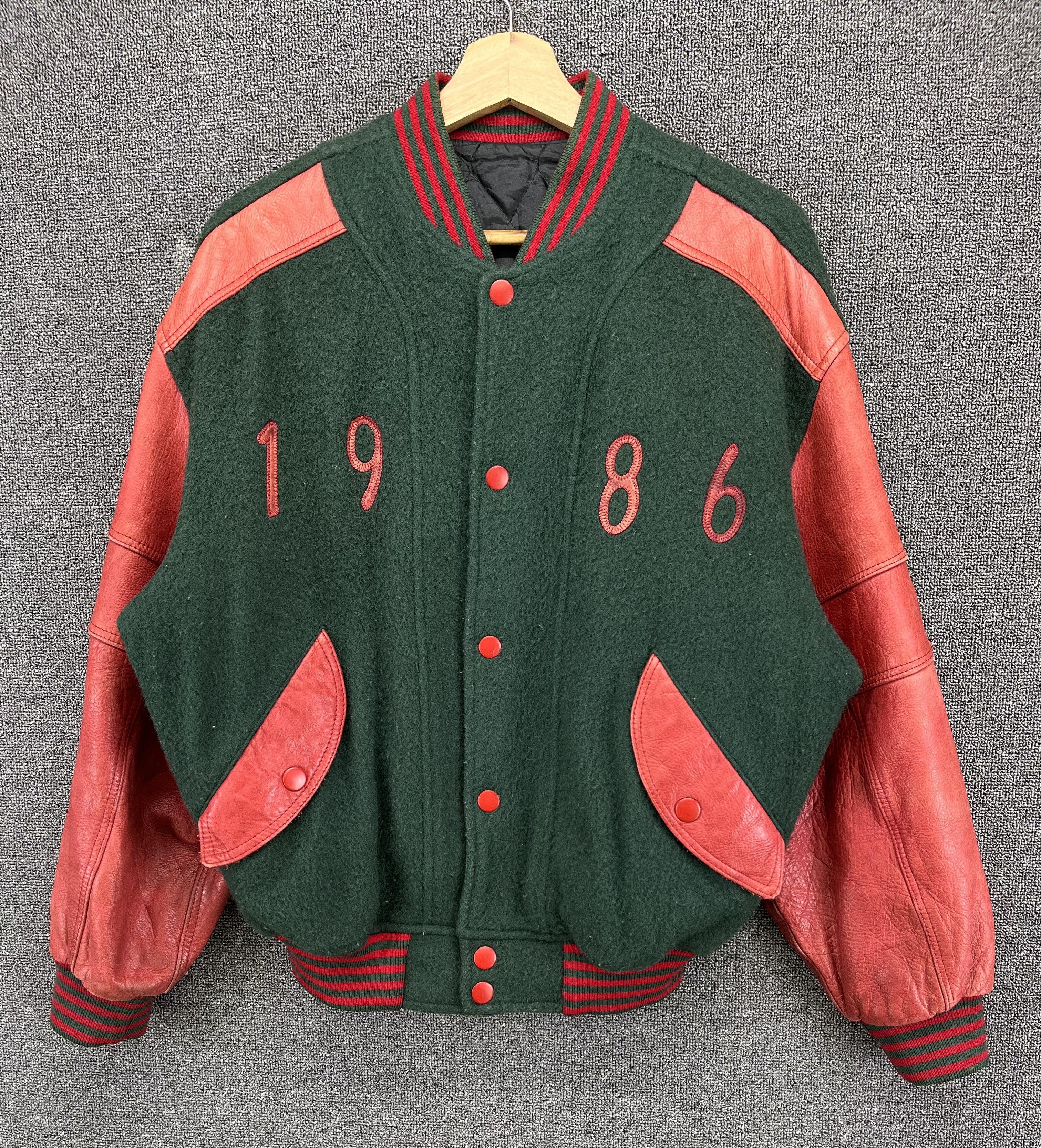 Vintage Vintage Pazzo Club 1986 Rare Wool Varsity Jacket Size US M / EU 48-50 / 2 - 4 Thumbnail