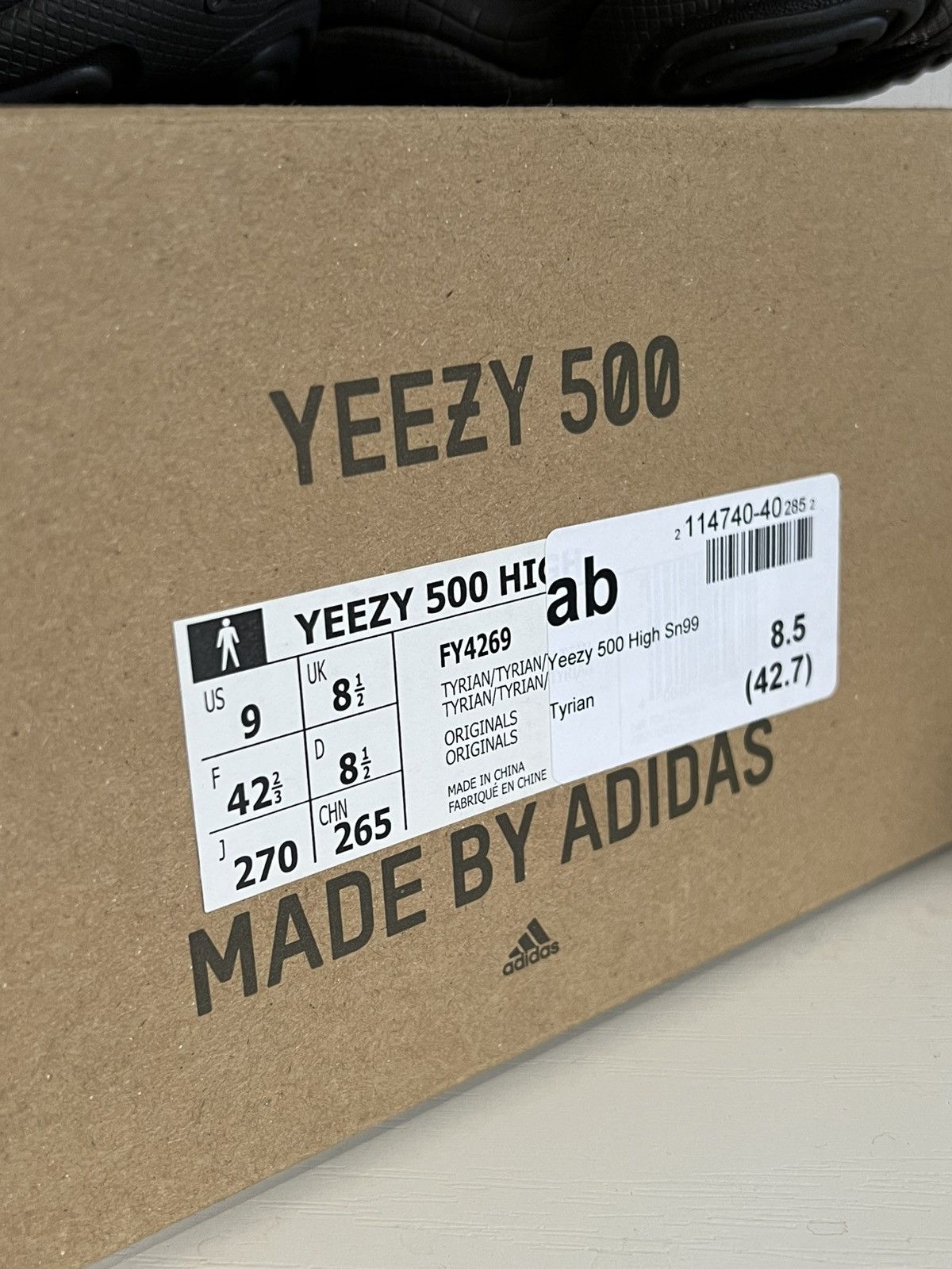 Kanye West Yeezy Boost 500 Hi Rare Size US 9 / EU 42 - 5 Thumbnail