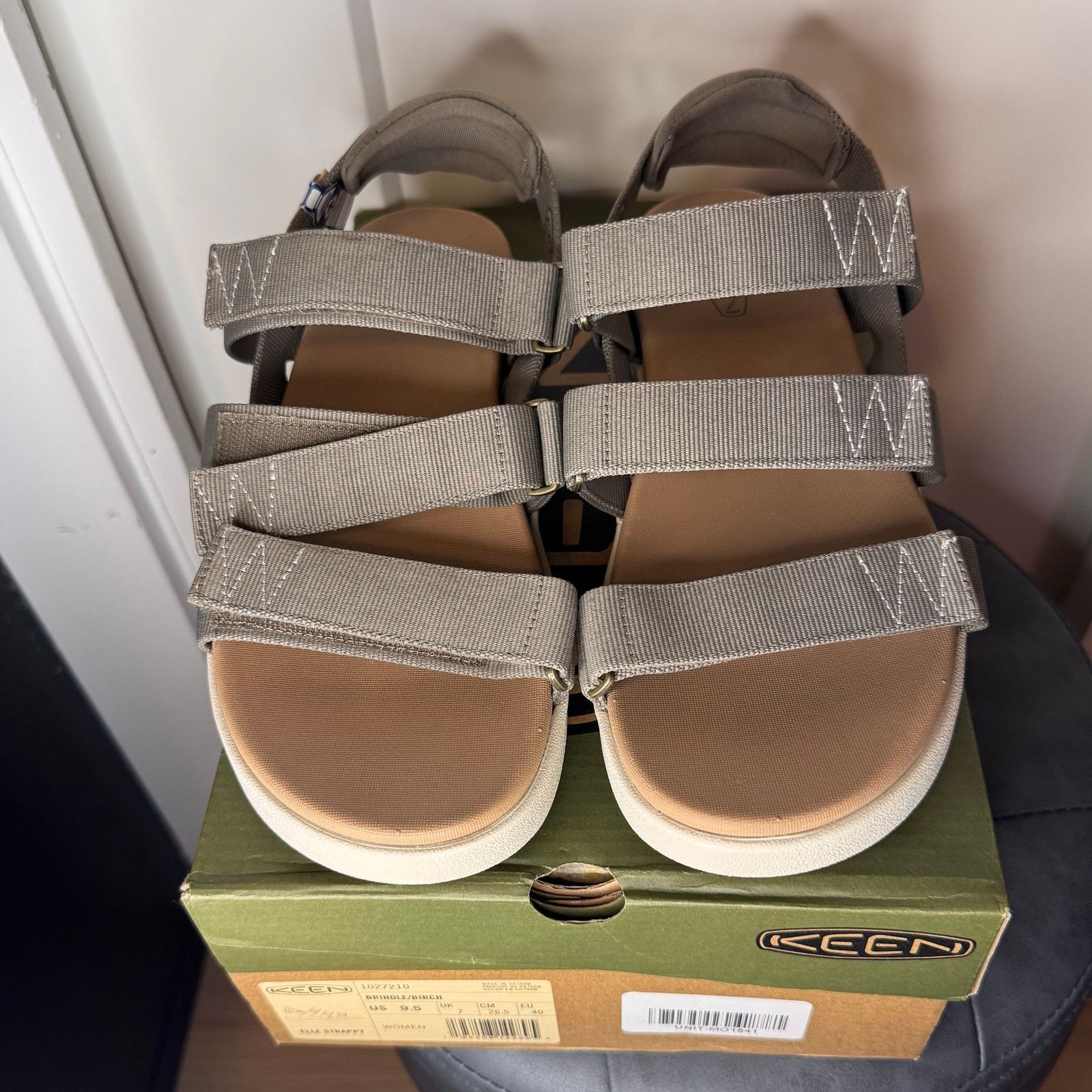 KEEN •NWT• KEEN Elle STRAPPY Sandal • US 9.5W #1027210 BRINDLE Size US 9.5 / IT 39.5 - 2 Thumbnail