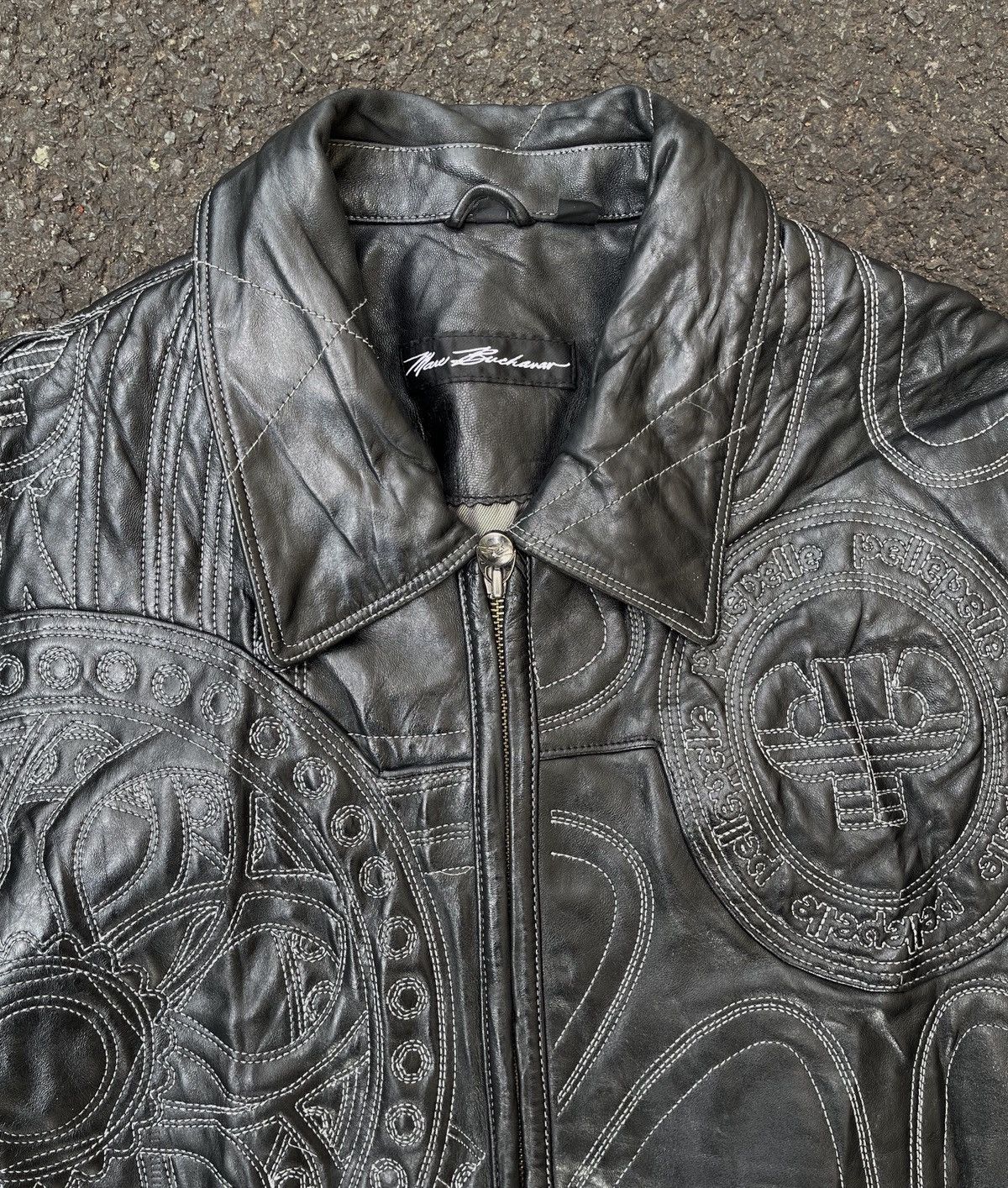 Pelle Pelle RARE ITEM – 2000s Pelle Pelle by Marc Buchanan Size US XXL / EU 58 / 5 - 3 Thumbnail