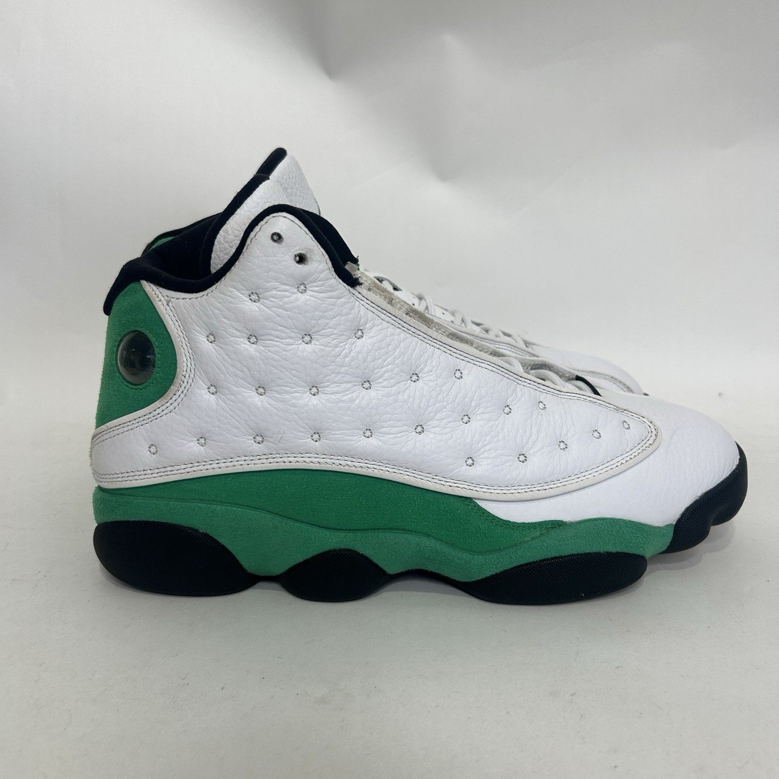 Jordan Brand Nike Air Jordan 13 Retro OG “Lucky Green White Black” Size US 12 / EU 45 - 4 Thumbnail